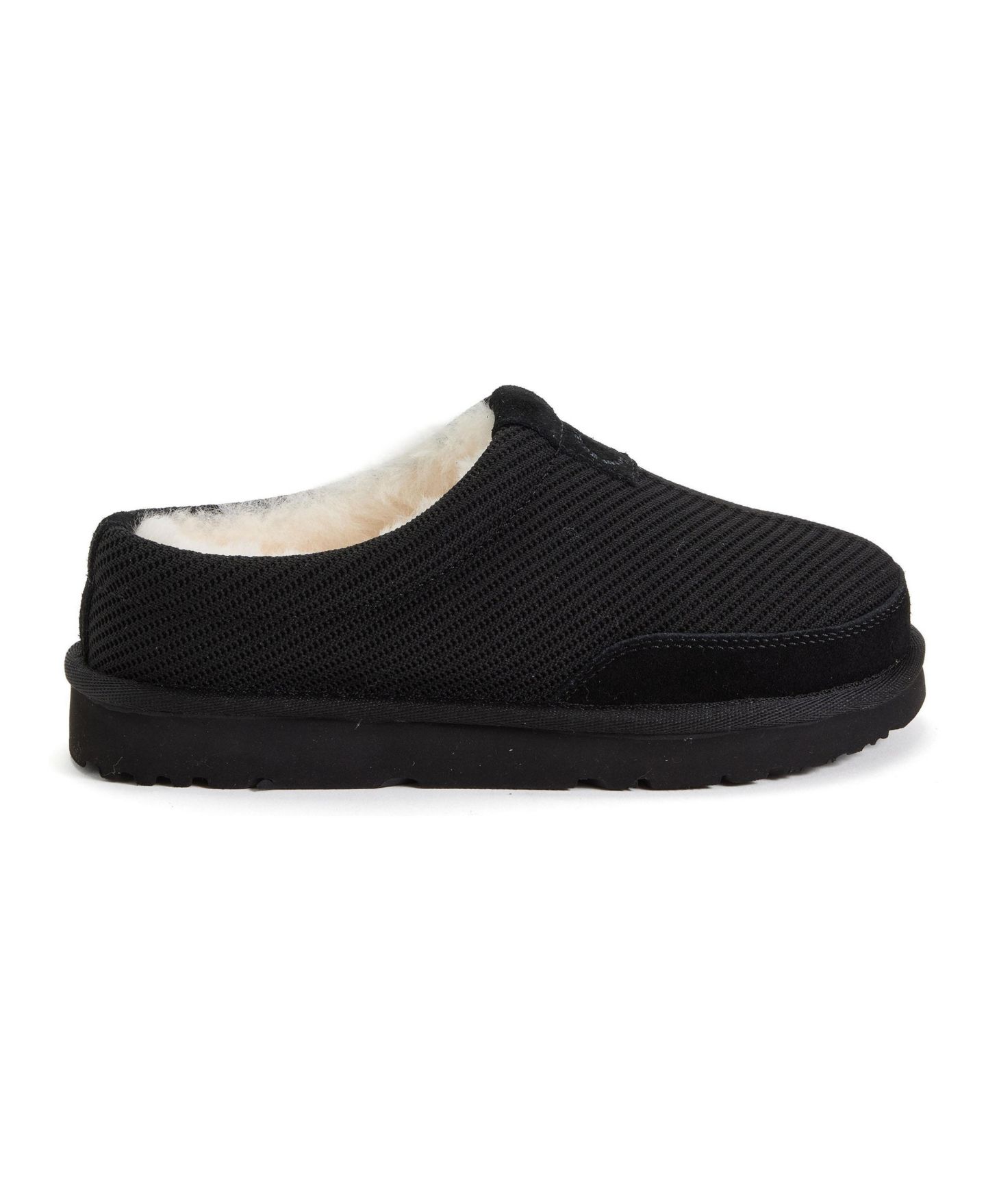 Женские сабо Dearfoams Fireside by Greta Sport Knit Twill Clog Water Repellent Slippers, цвет: Чёрный — фото 2