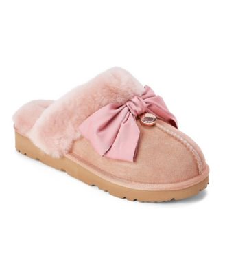 Women's Fireside by Sydney Dream Bow Scuff Slippers