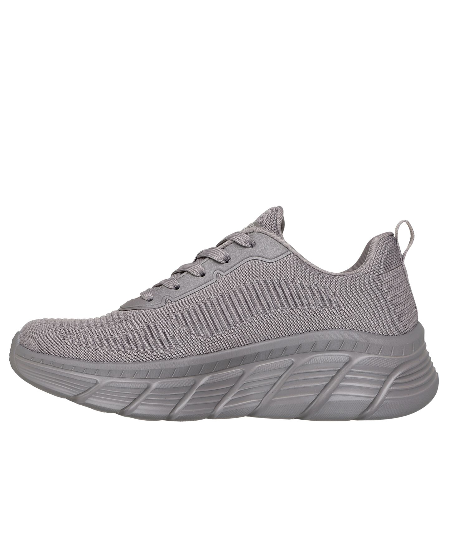 Женские кроссовки Skechers Bobs Sport B Flex Hi Casual Wedge, цвет: Тёмный серый — фото 3