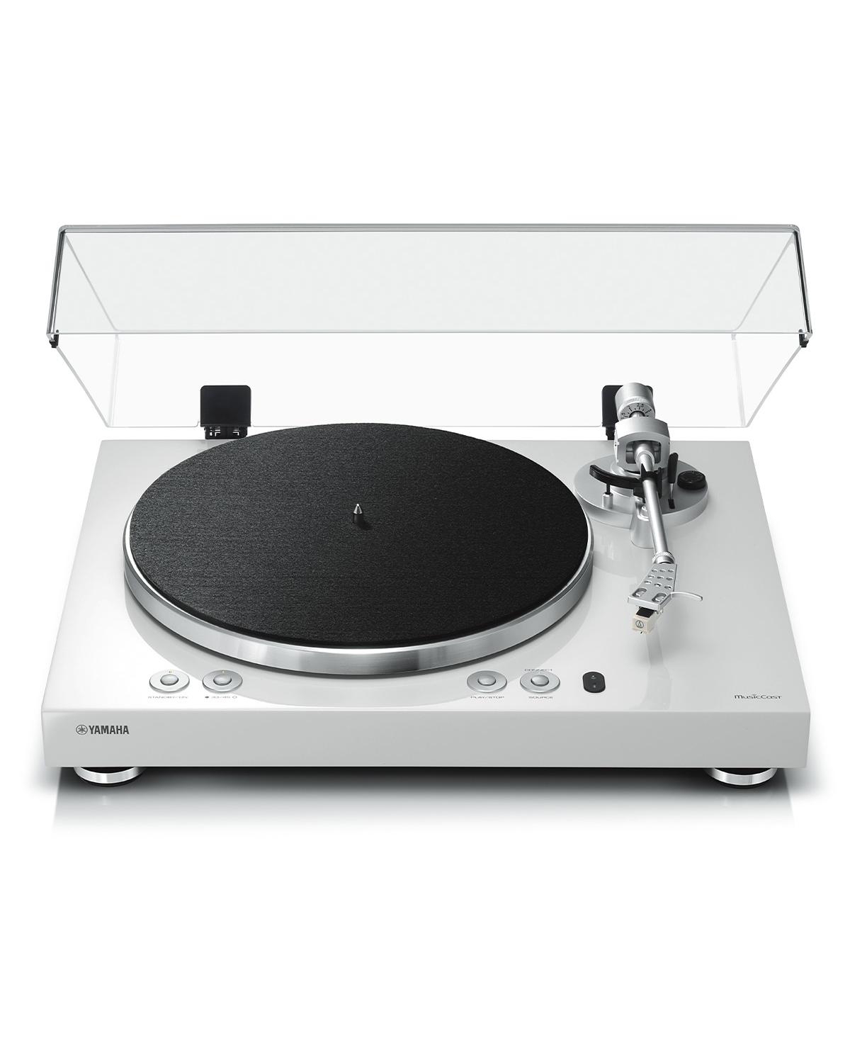 Yamaha MusicCast Vinyl 500 Wi-Fi Turntable (Piano Black) - White