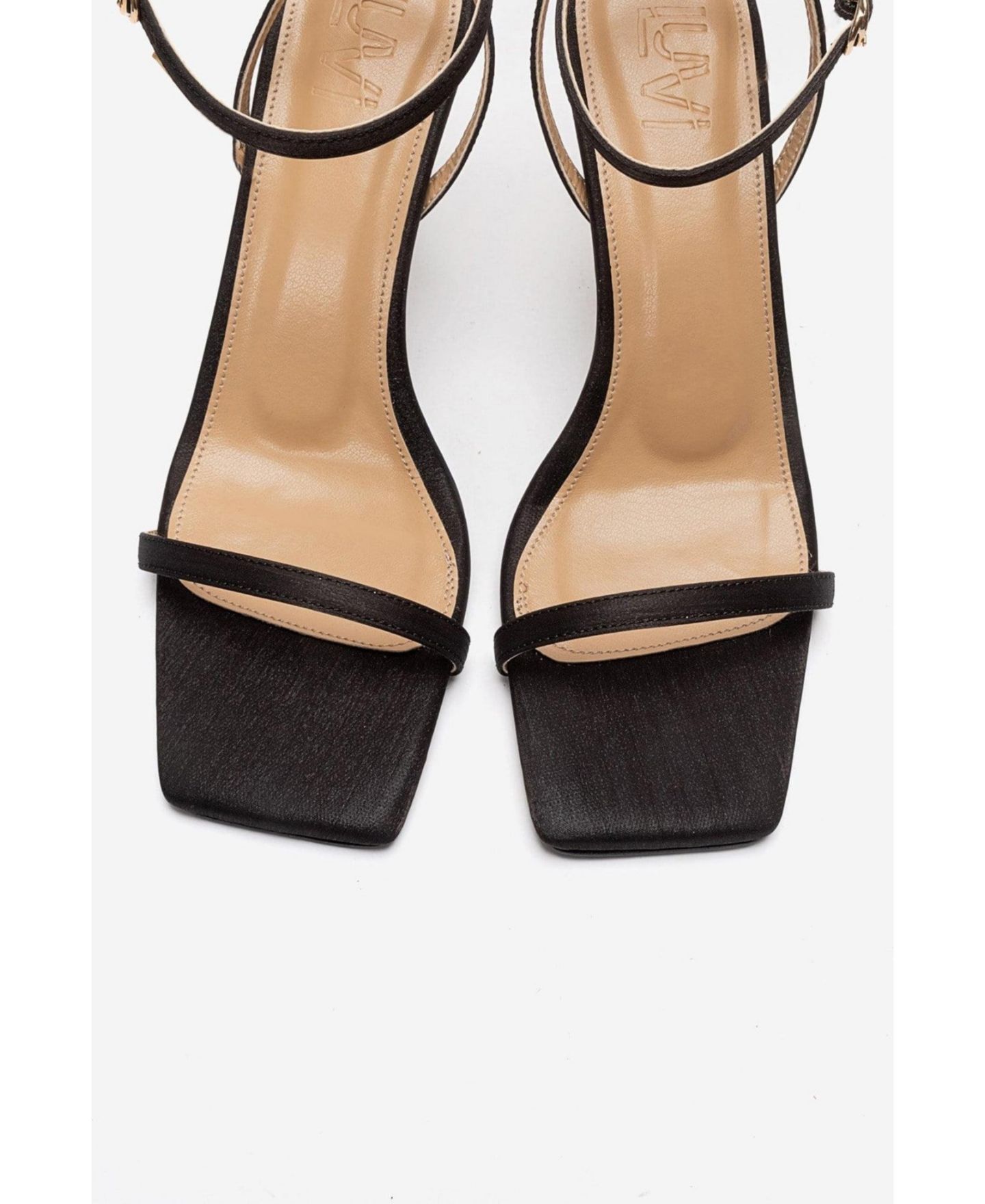 Женские сандалии Prologue Shoes Sone Stiletto Ankle Strap Sandal, цвет: Чёрный — фото 4