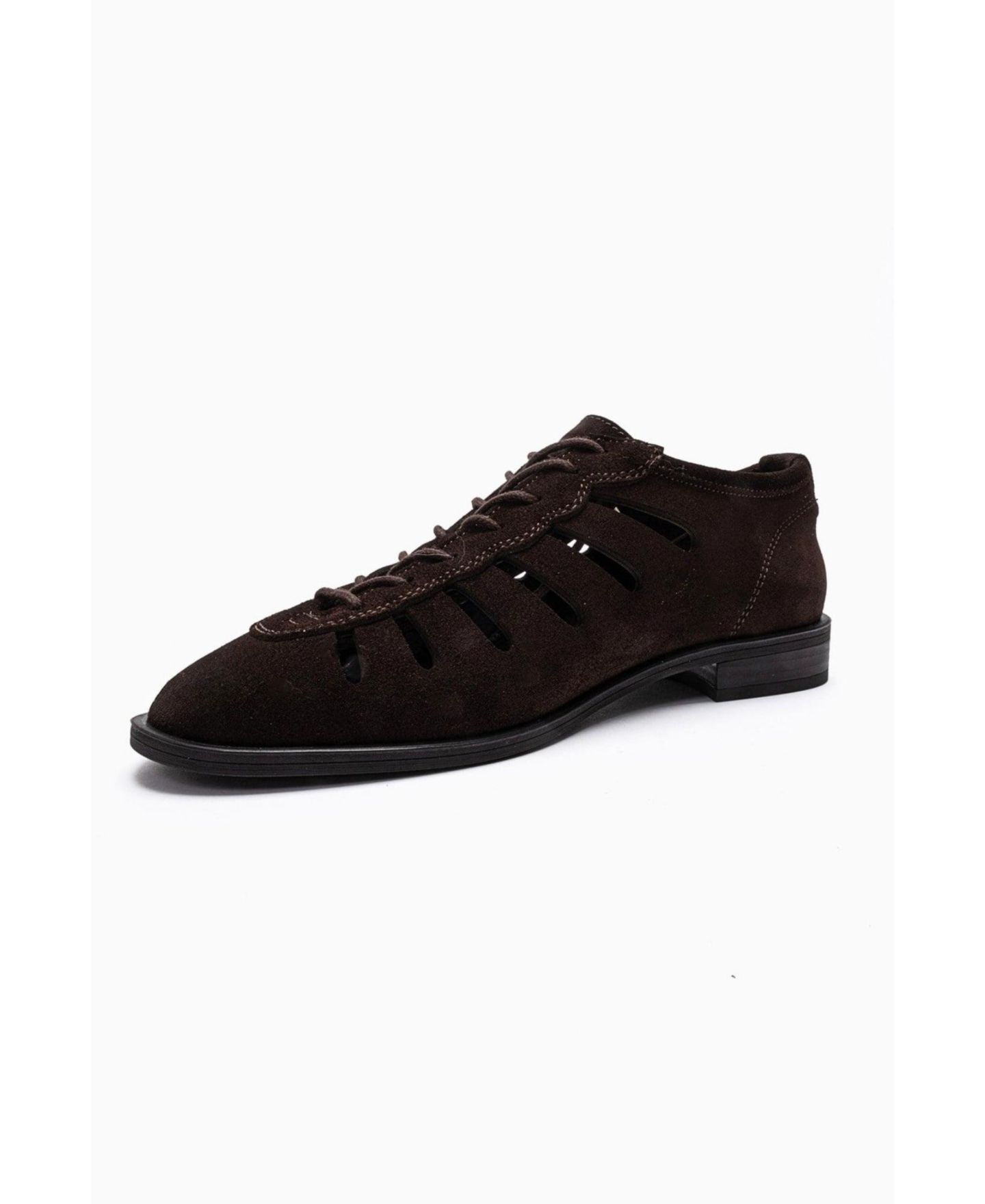 Обувь Forever & Always Shoes Women's Astron Leather Casual Lace Up Shoes, цвет: Коричневый замшевый — фото 5