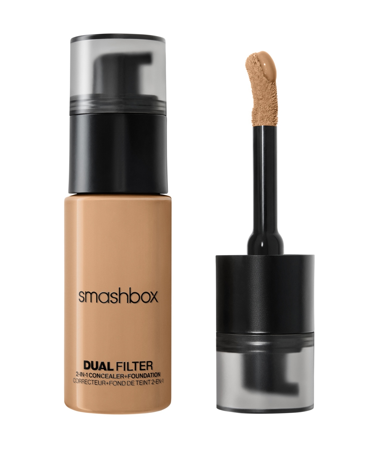 Smashbox Dual Filter 2-in-1 Concealer + Foundation, 1 Oz. In Medium Tan 20 Neutral
