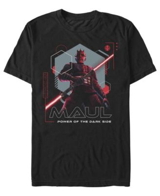 Men's Star Wars Maul Power Of The Dark Side Crewneck T-Shirt