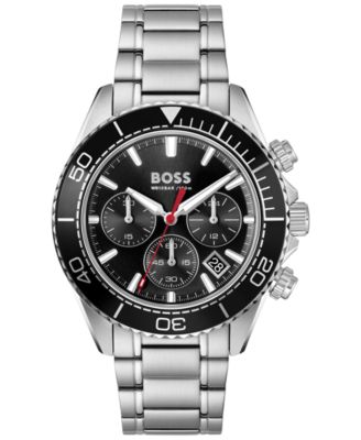 Men's Sealiner Quartz Chrono Stainless Steel Watch 44mm