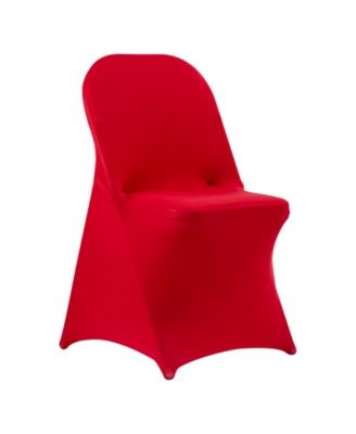 Stretch Chair Covers Set of 50, Polyester Spandex Covers for Weddings, Parties & Banquets