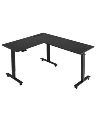 L Shaped Standing Gaming Desk for Home Office Setup