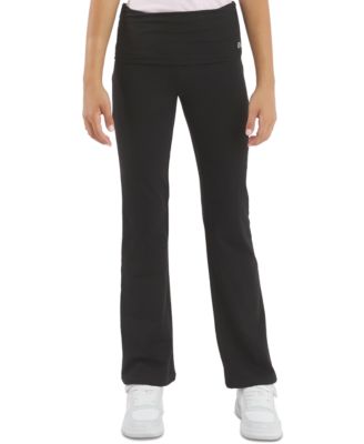 Girls' 7-16 French Terry Folded Waist Pants