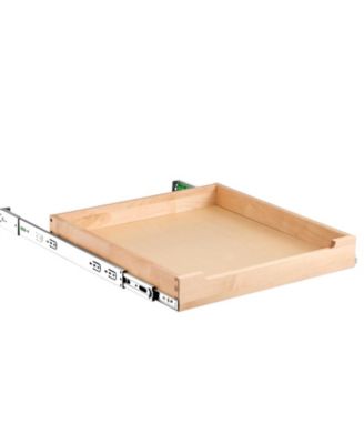20in W x 21in D Pull Out Cabinet Organizer Soft Close Sliding Wood Drawer Shelf