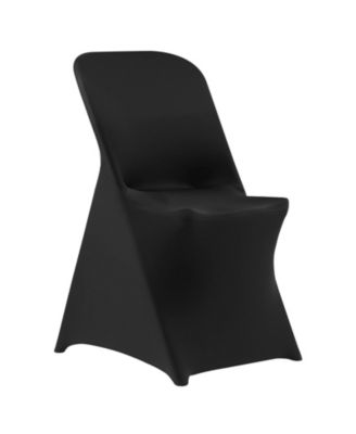 Stretch Chair Slipcovers Set of 30, Polyester Chair Covers for Dining, Banquet and Event Seating