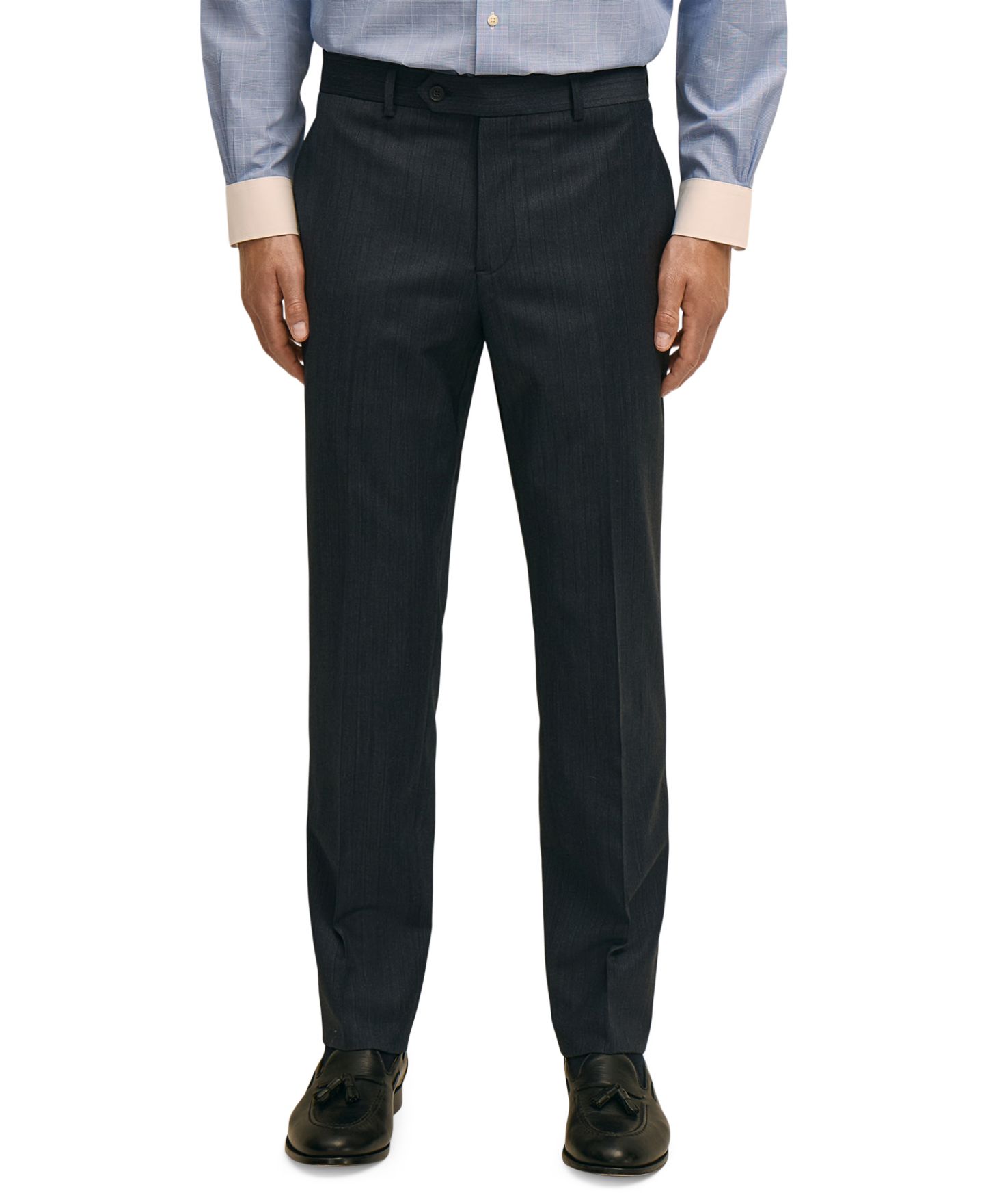 Мужские брюки Brooks Brothers Classic-Fit Stretch Pinstripe Suit, цвет: Синий — фото 1