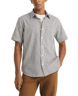 Men's Slub Short-Sleeve Shirt