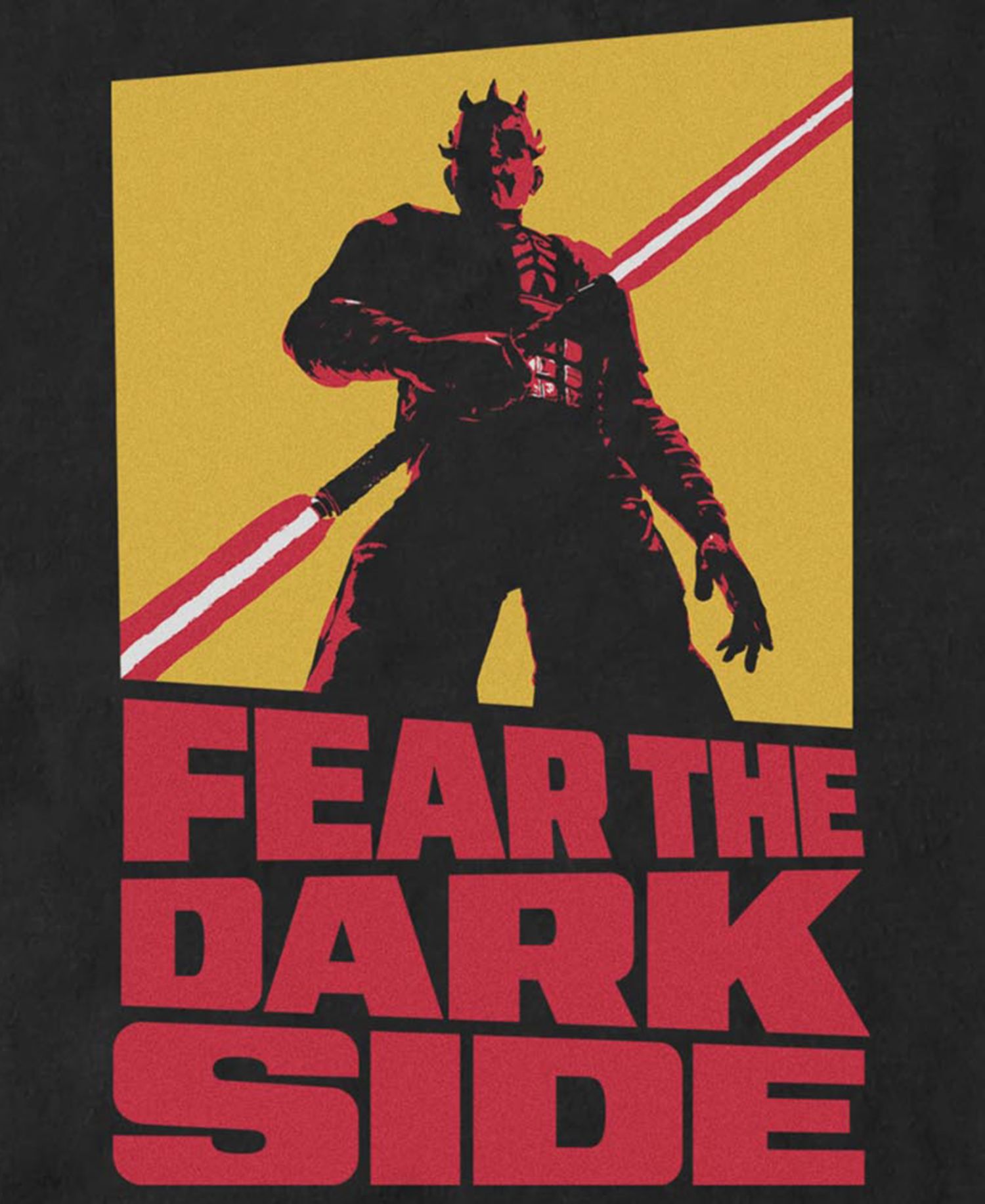 Men's Star Wars Fear The Dark Side Graphic T-Shirt