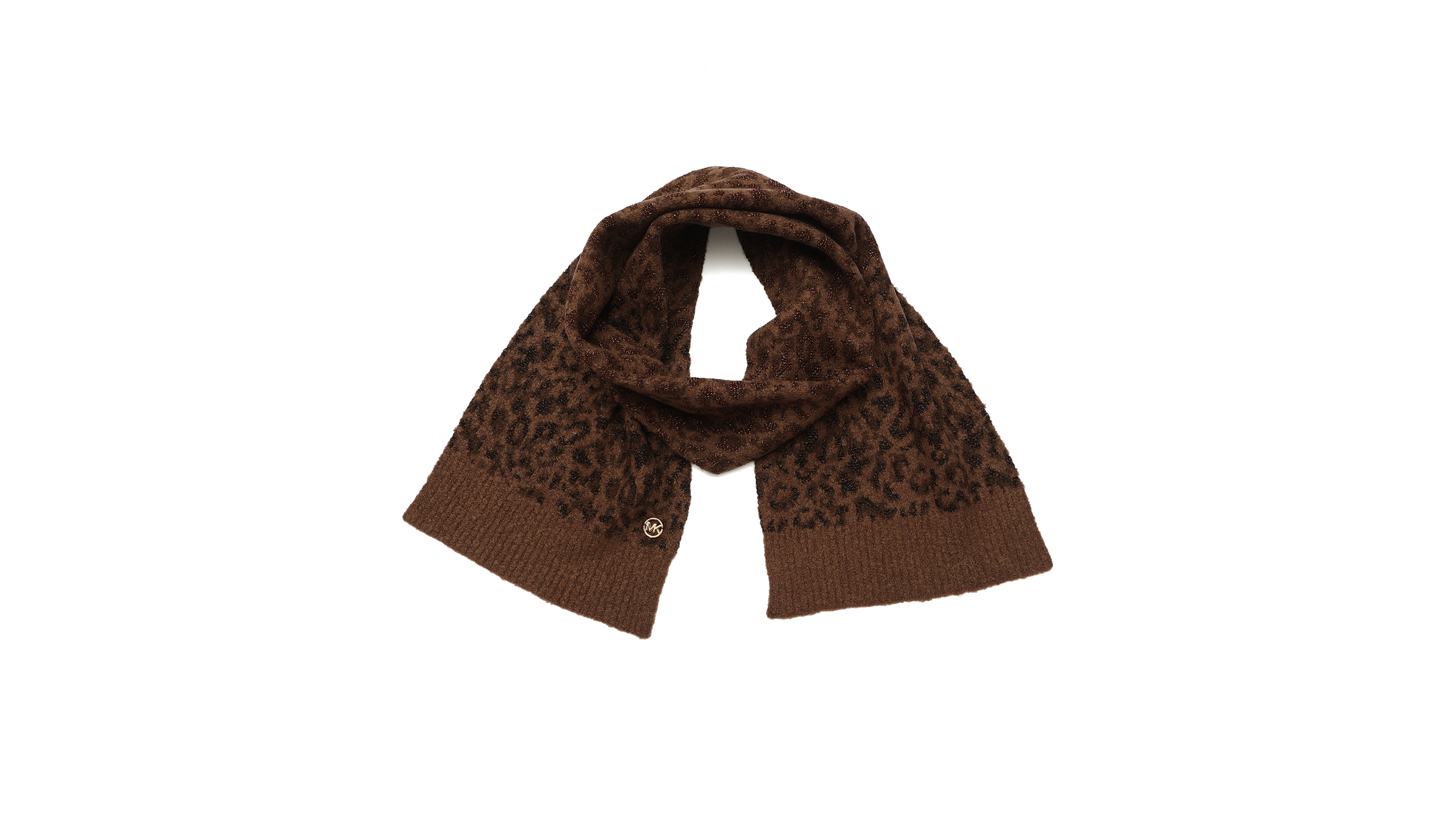 Michael Kors Metallic Ombre Leopard Scarf