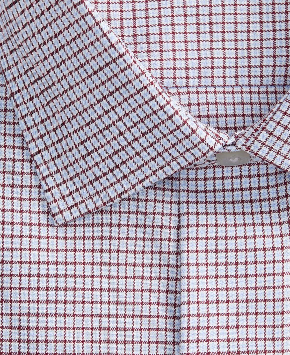 Tommy Hilfiger Men's Regular-Fit Cotton Twill Spread Collar Dress Shirt