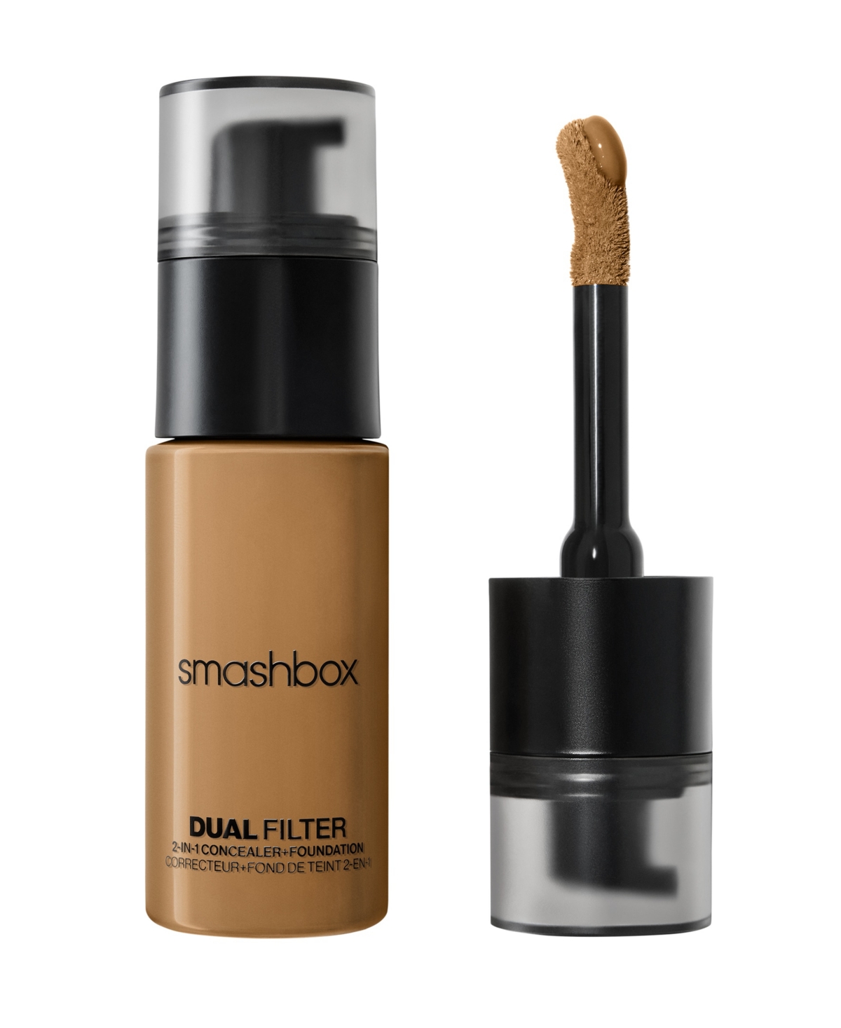 Smashbox Dual Filter 2-in-1 Concealer + Foundation, 1 Oz. In Tan 25 Olive