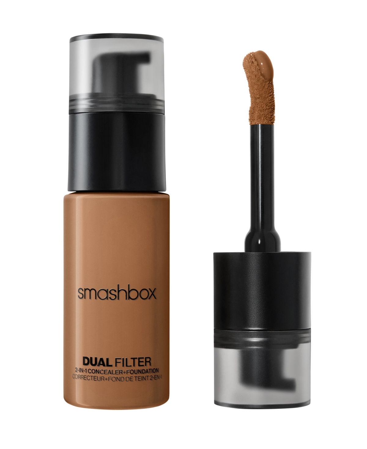 Smashbox Dual Filter 2-in-1 Concealer + Foundation, 1 Oz. In Tan Dark 26 Neutral