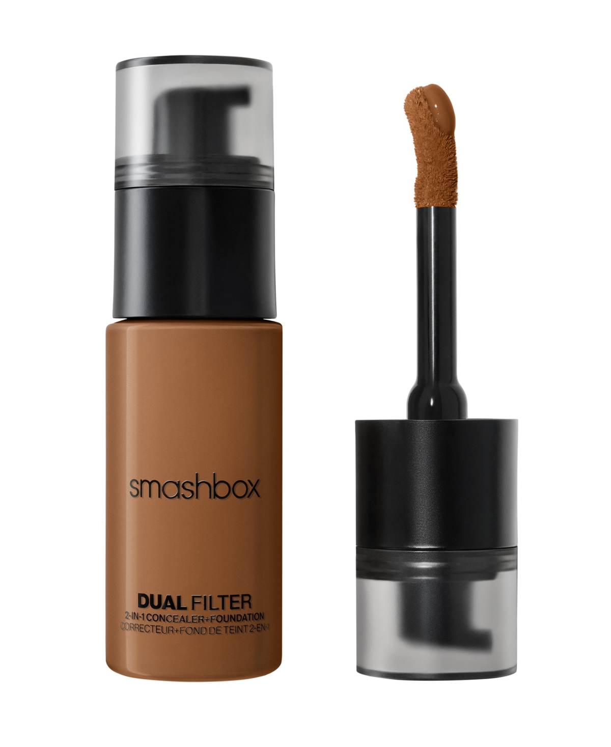 Smashbox Dual Filter 2-in-1 Concealer + Foundation, 1 Oz. In Tan Dark 27 Warm