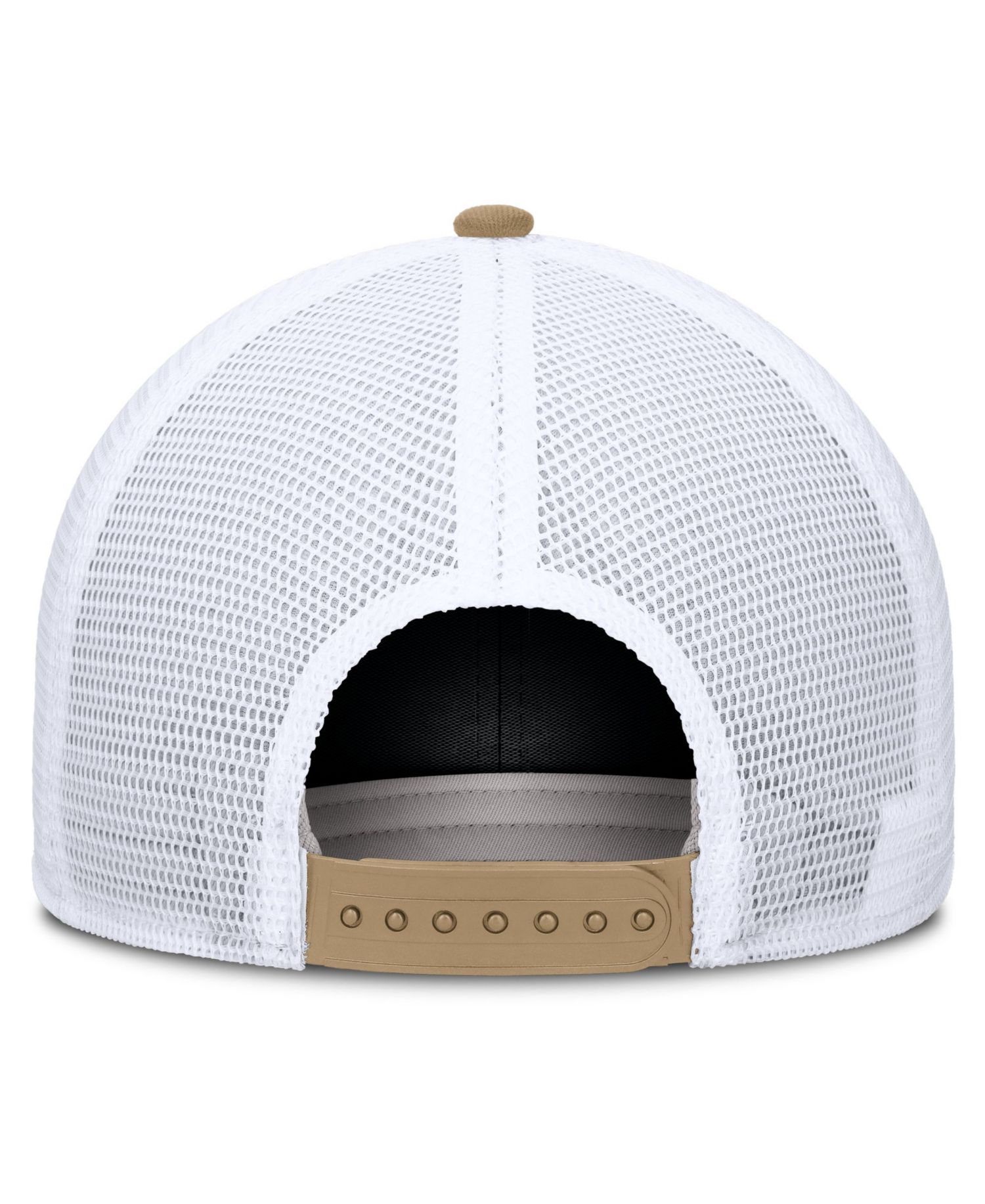 Men's and Women's Beige/Cardinal Stanford Cardinal Primetime Arched Trucker Adjustable Hat