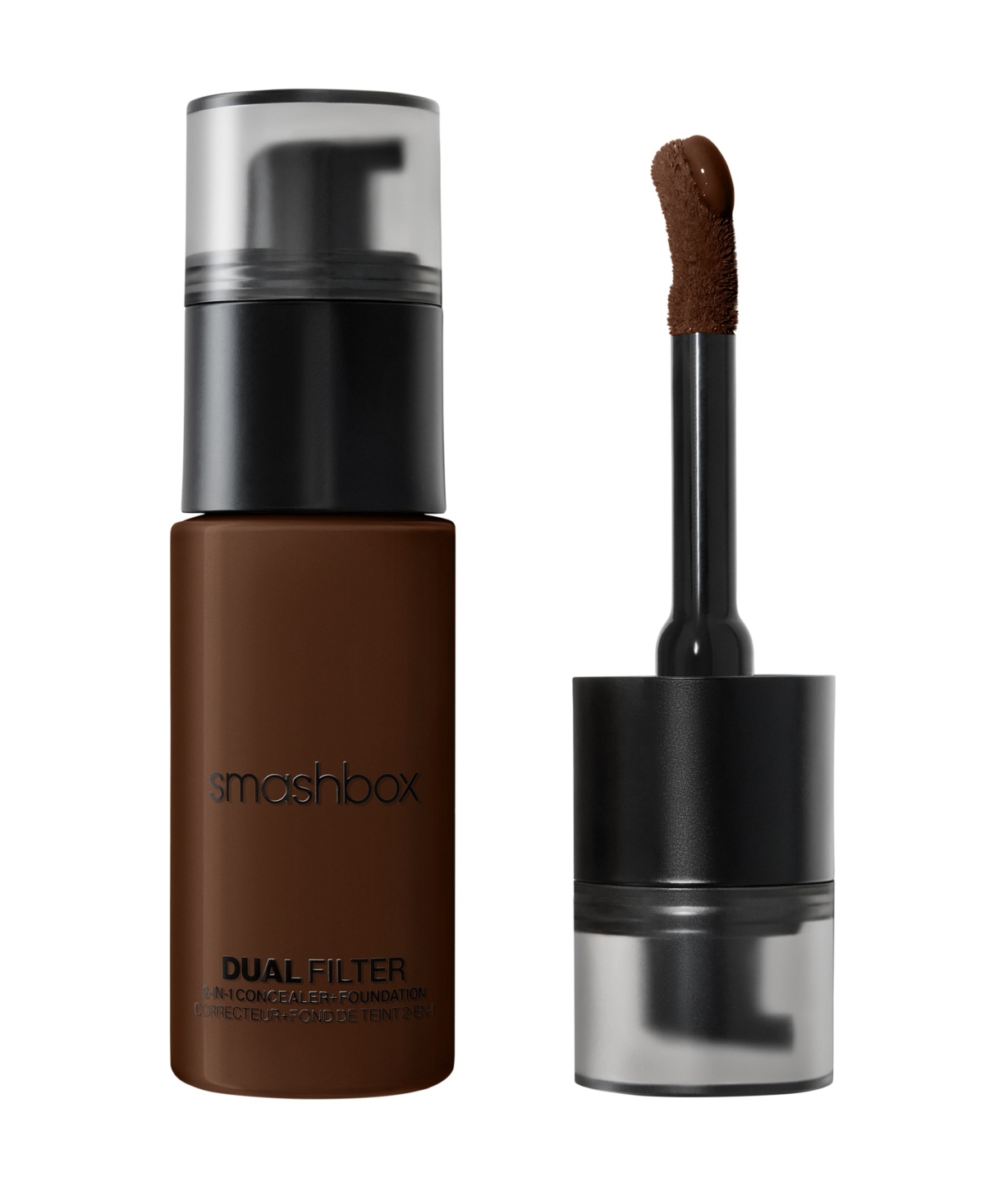 Smashbox Dual Filter 2-in-1 Concealer + Foundation, 1 Oz. In Deep 36 Neutral