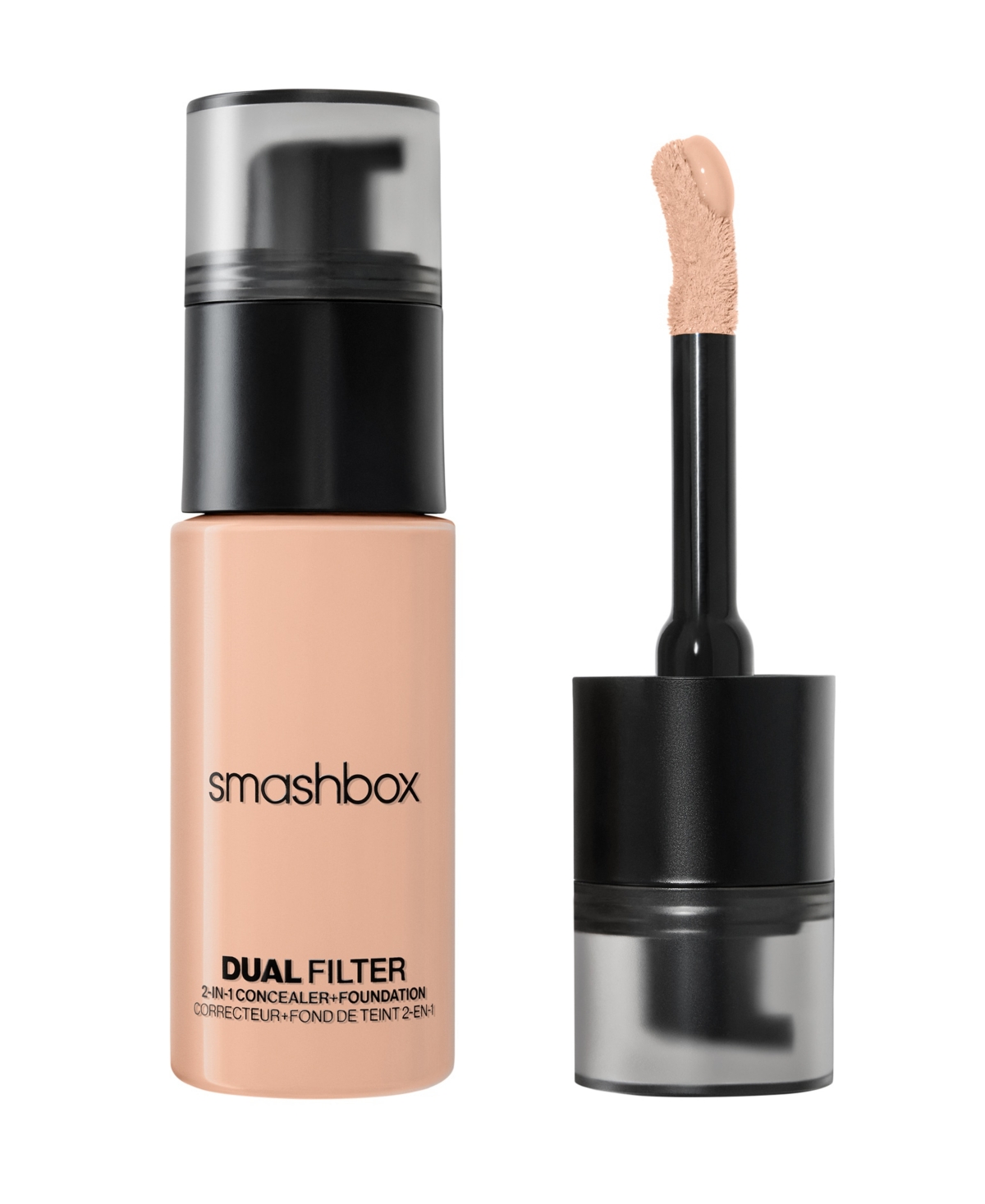 Smashbox Dual Filter 2-in-1 Concealer + Foundation, 1 Oz. In Light 8 Cool