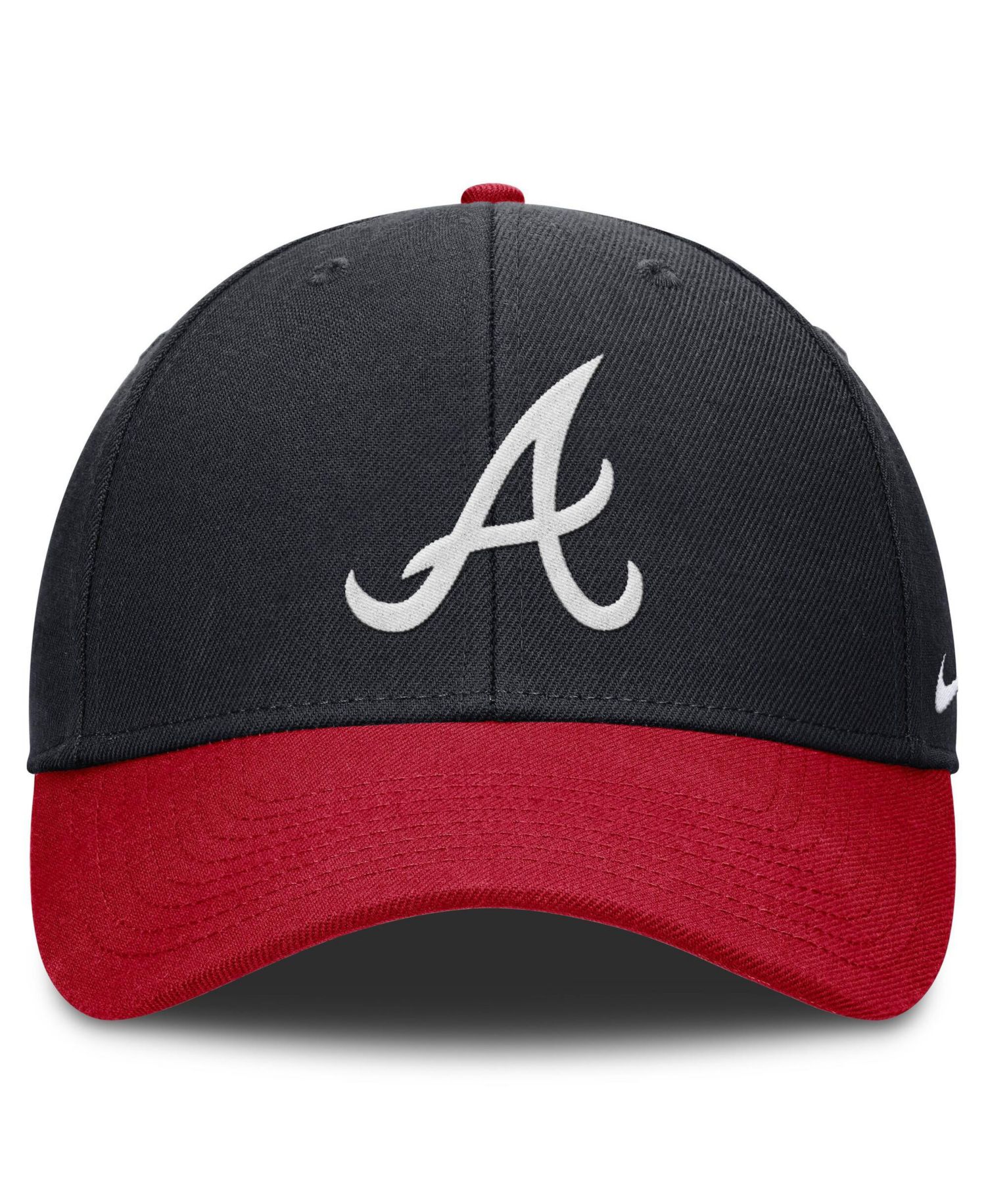 Men's Navy/Red Atlanta Braves Dri-FIT Club Adjustable Hat