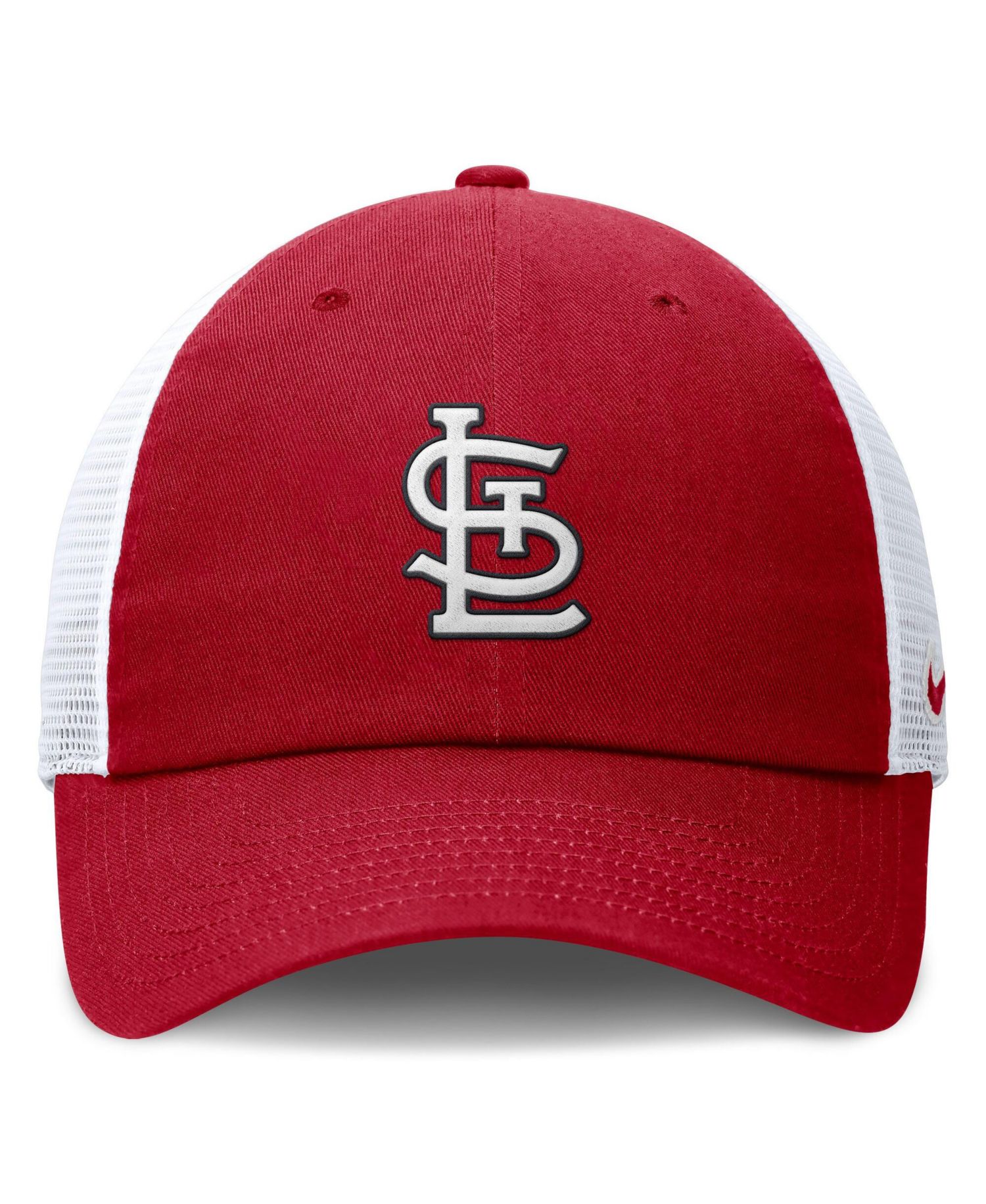 Women's Red/White St. Louis Cardinals Club Trucker Adjustable Hat