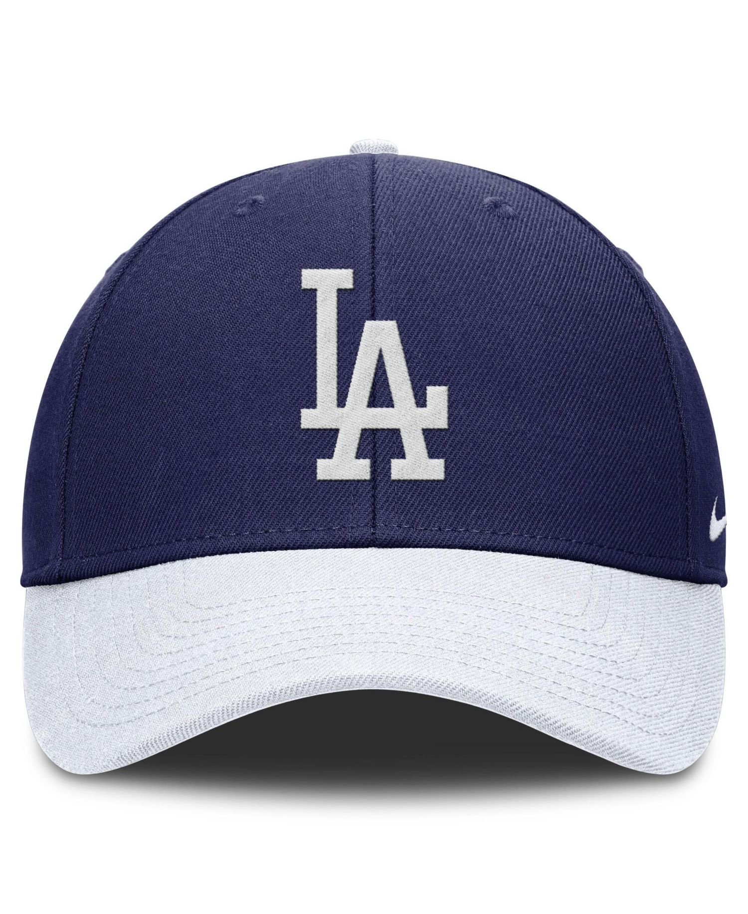 Men's Navy/White Los Angeles Dodgers Dri-FIT Club Adjustable Hat