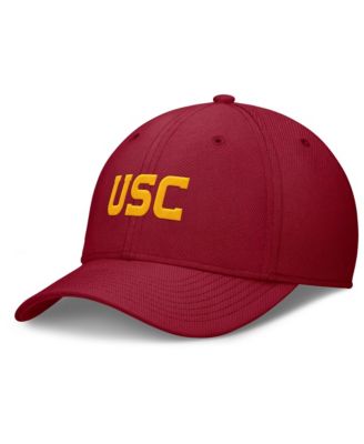 Men's Cardinal USC Trojans Rise SwooshFlex Dri-FIT Hat