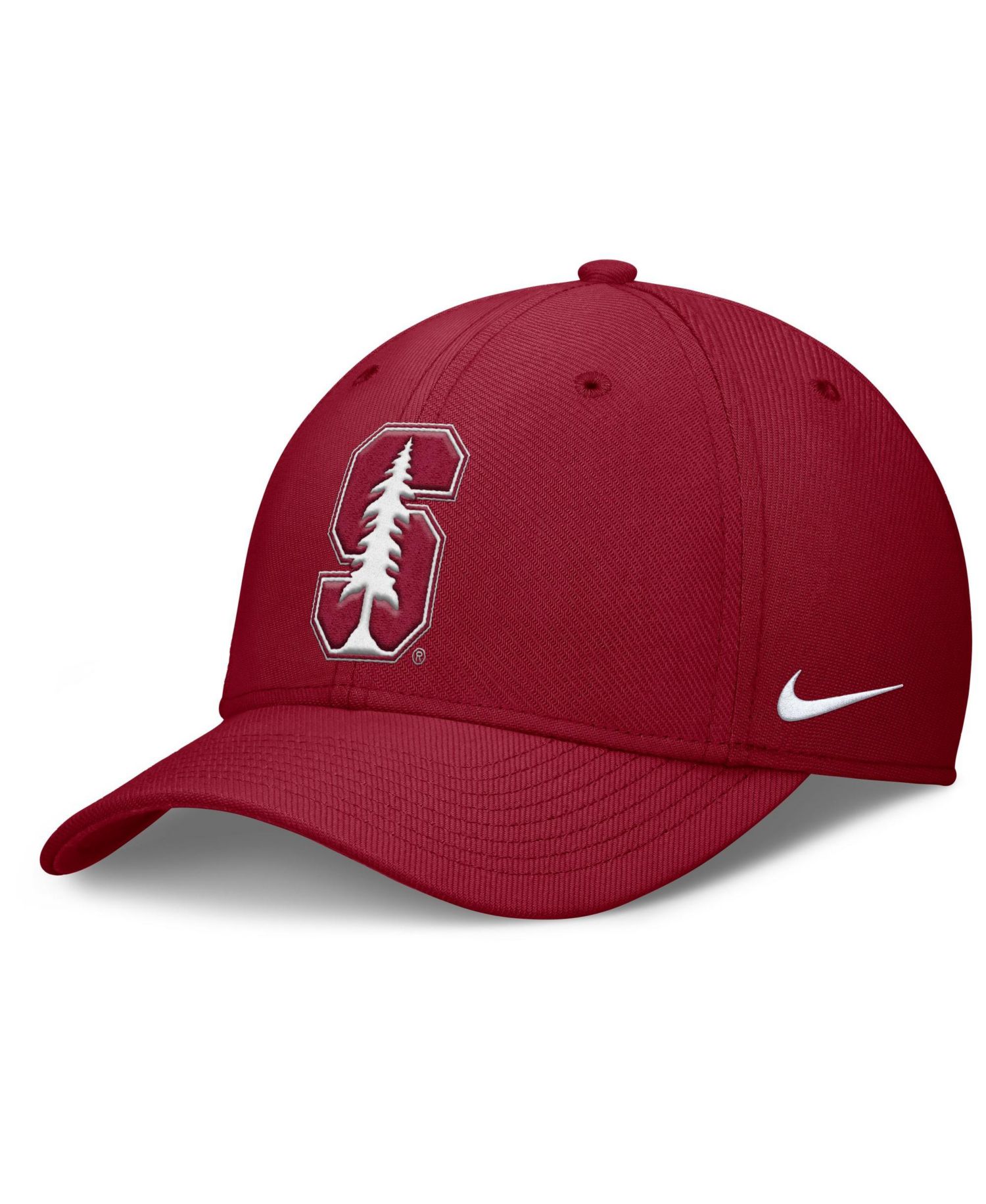 Men's Cardinal Stanford Cardinal Rise SwooshFlex Dri-FIT Hat