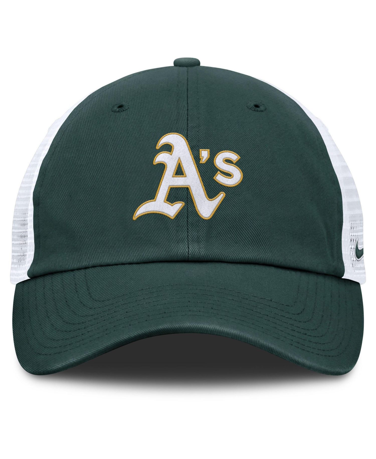 Men's Green/White Athletics Club Trucker Adjustable Hat