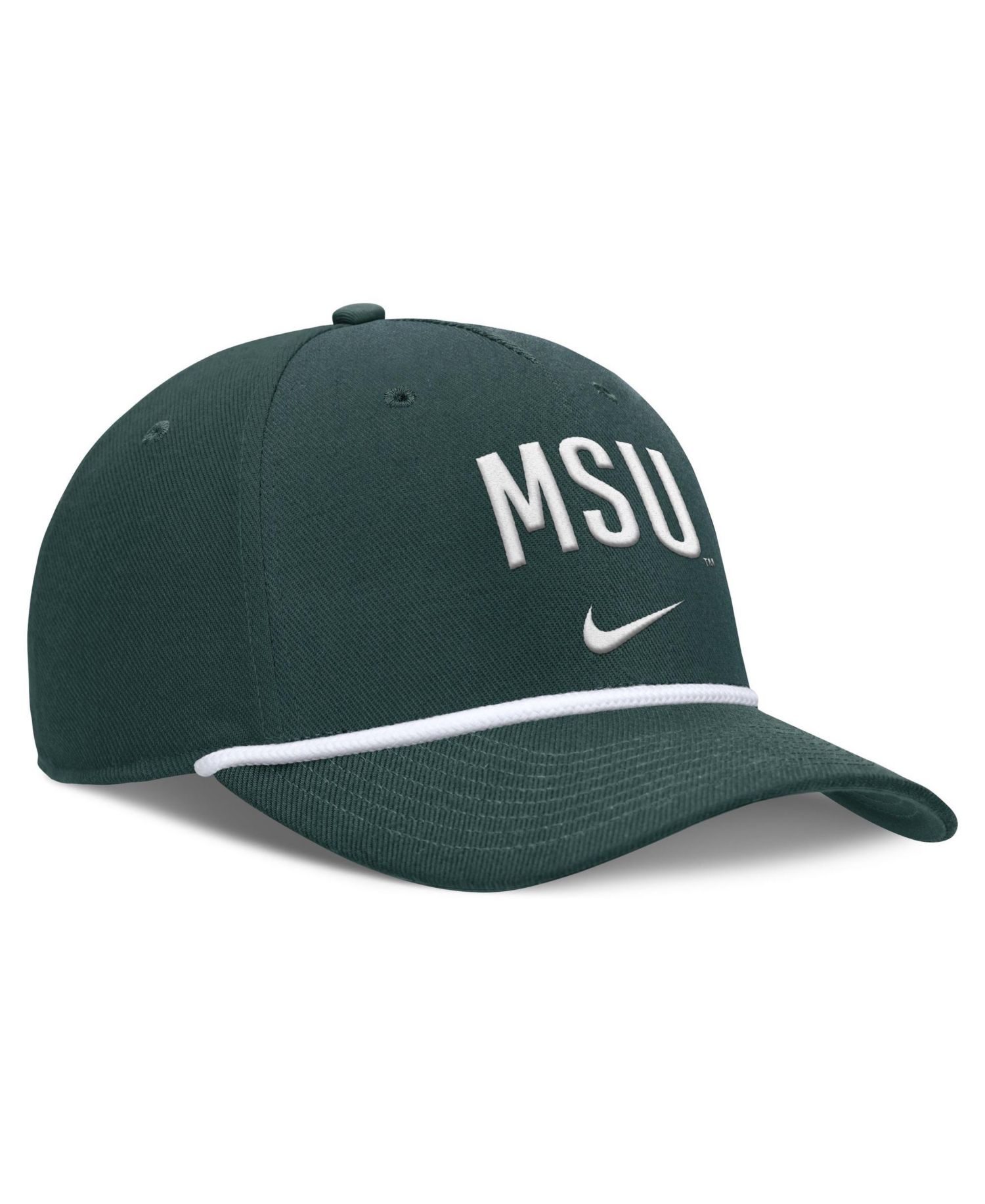 Men's Green Michigan State Spartans Rise Campus Adjustable Hat