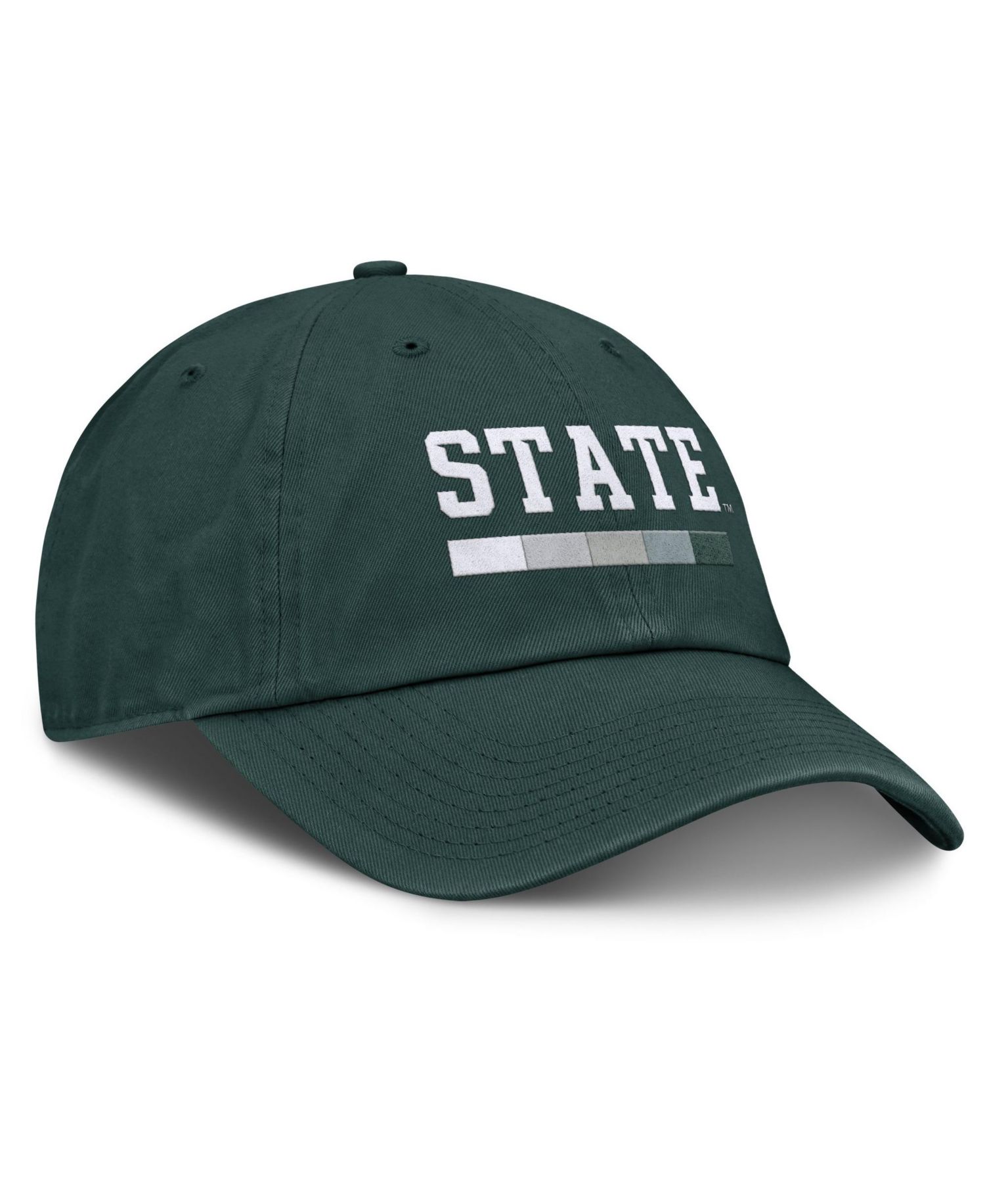 Men's Green Michigan State Spartans Club Campus Adjustable Hat