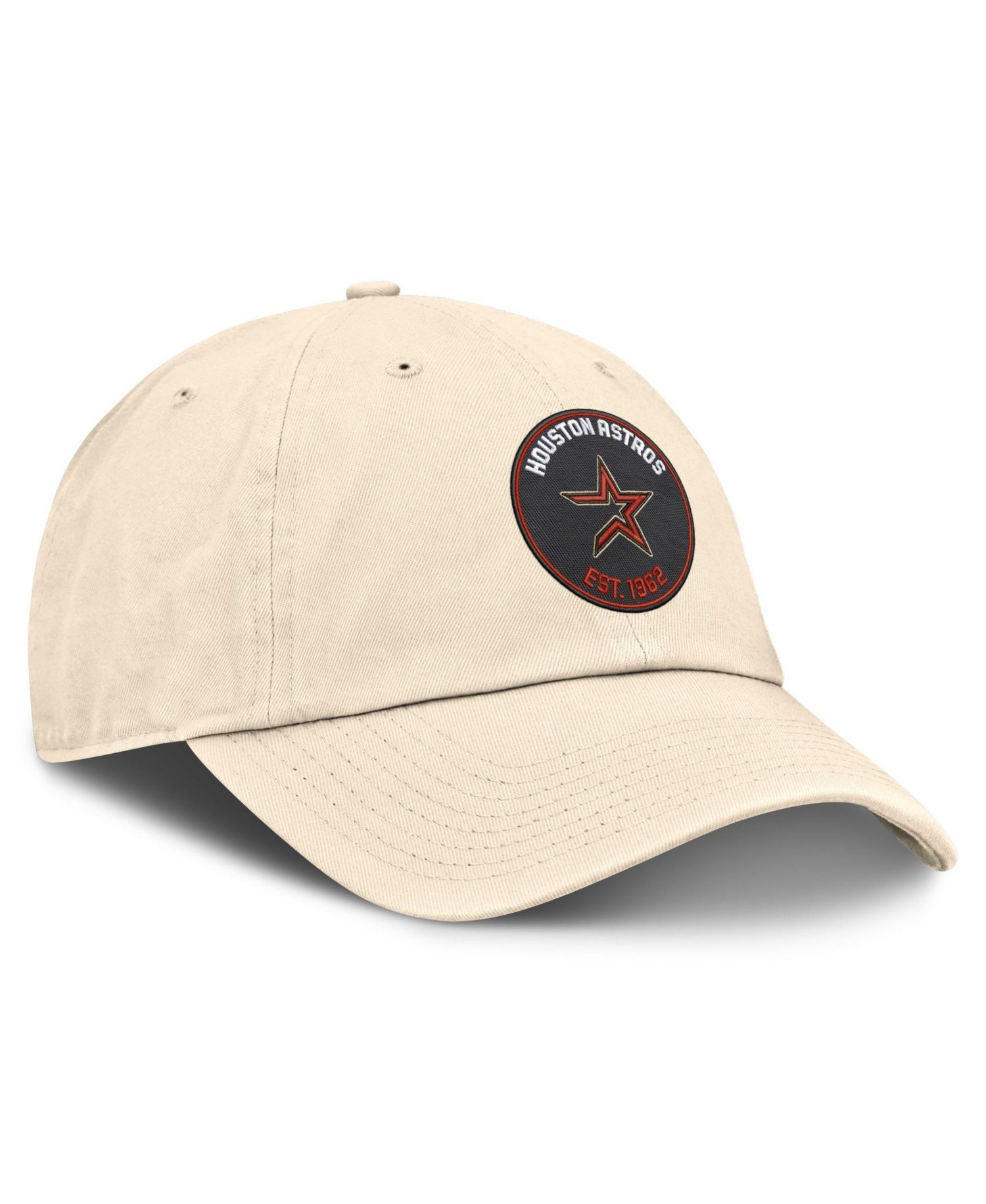 Men's Natural Houston Astros Cooperstown Collection Club Adjustable Hat