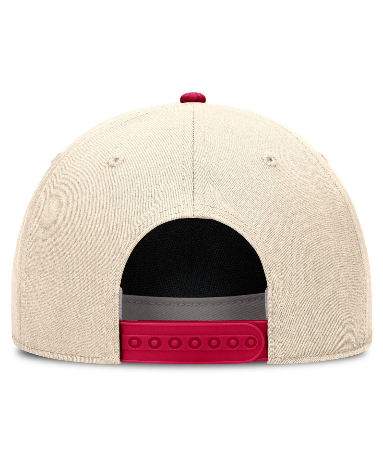 Men's Natural/Cardinal Stanford Cardinal Academic Rise Dri-FIT Adjustable Hat