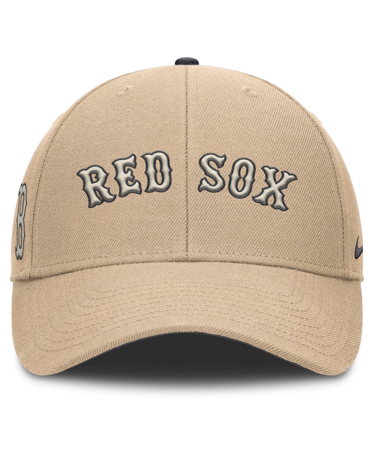 Nike Men's Khaki Boston Red Sox Rise Adjustable Hat