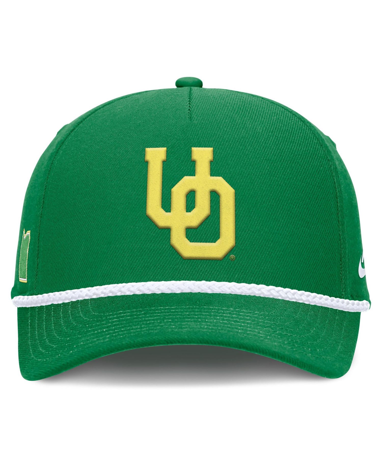 Men's and Women's Green Oregon Ducks 2026 Basketball Refresh 5-Panel Rope Rise Hat