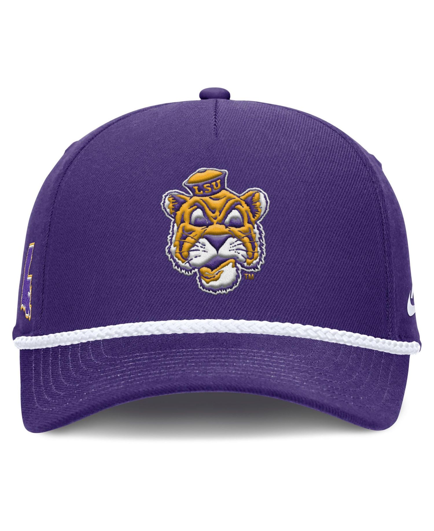 Men's and Women's Purple LSU Tigers 2026 Basketball Refresh 5-Panel Rope Rise Hat