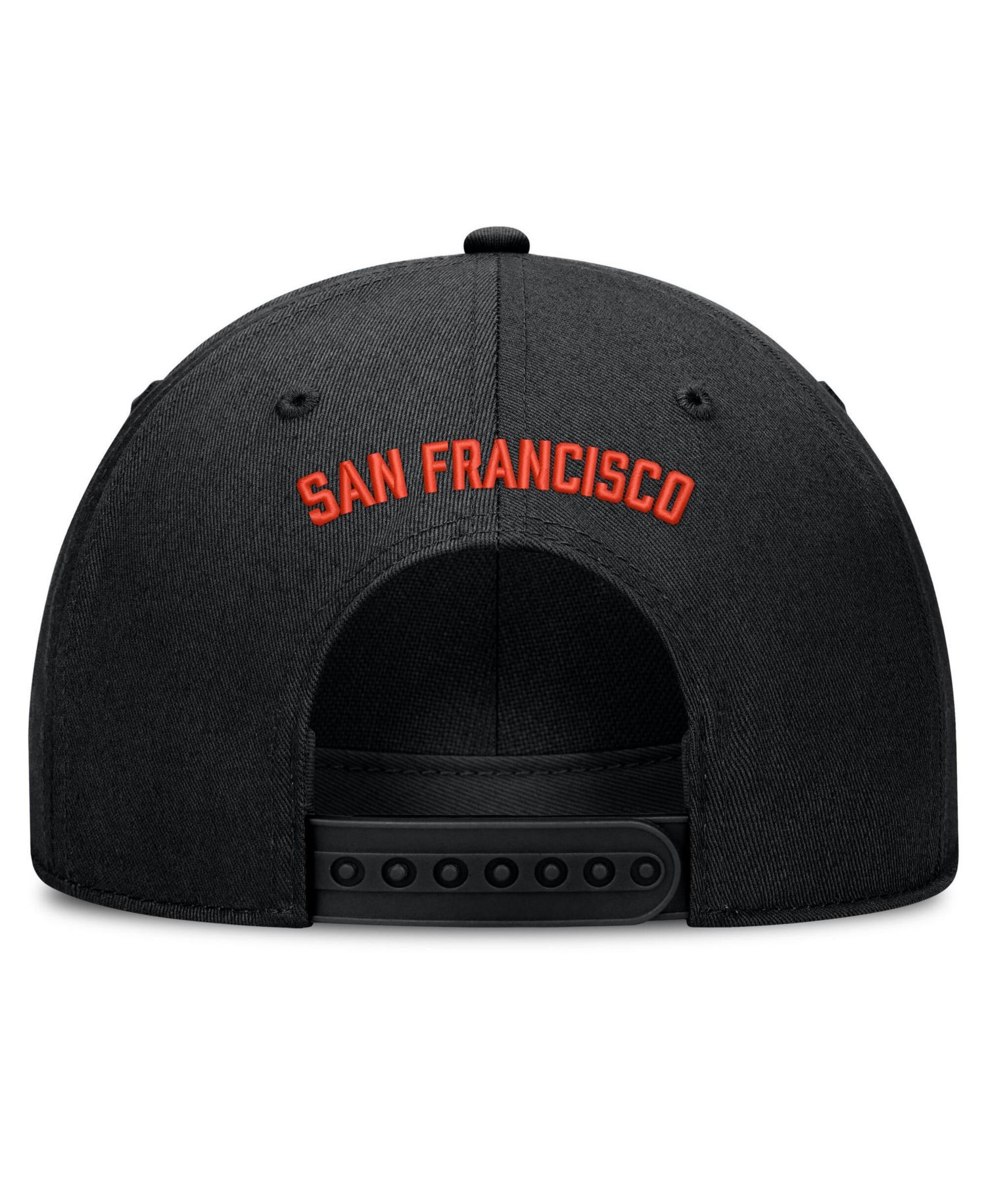 Men's Black San Francisco Giants Cooperstown Rise Adjustable Hat