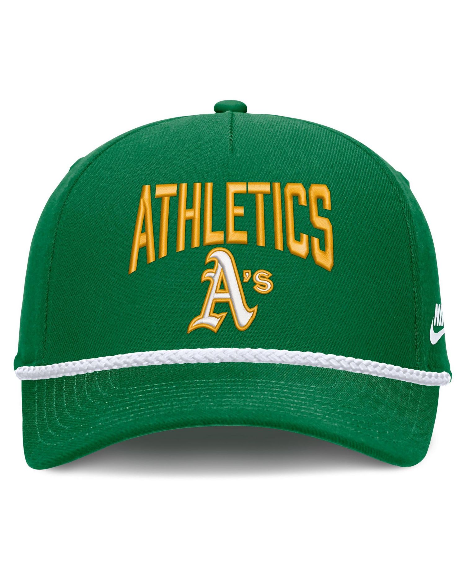 Men's Green Oakland Athletics Cooperstown Rise Adjustable Hat