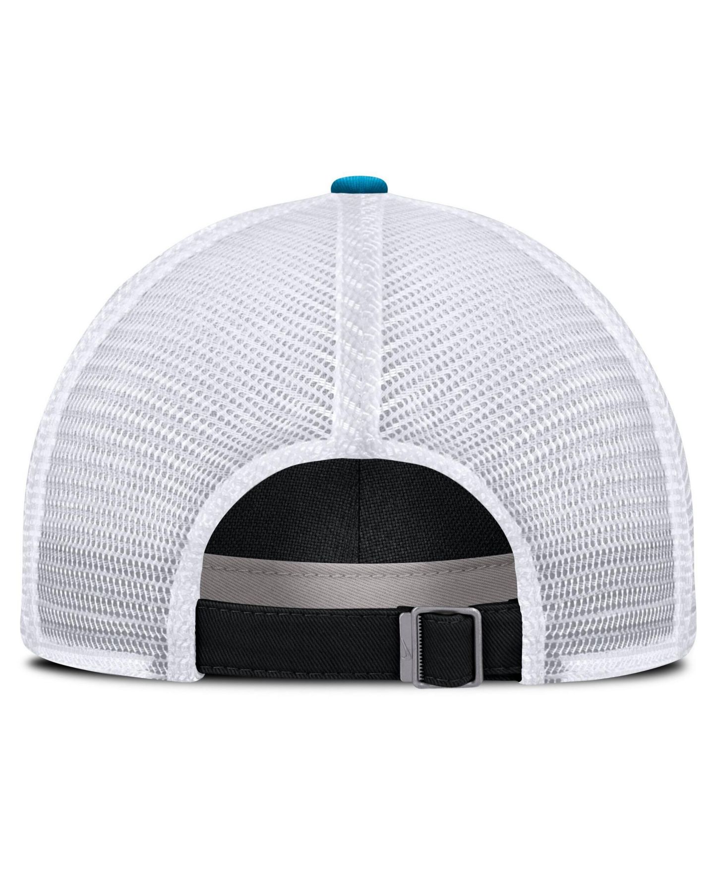 Мужская кепка Nike Black Miami Marlins Primetime Club Adjustable Trucker Hat — фото 4