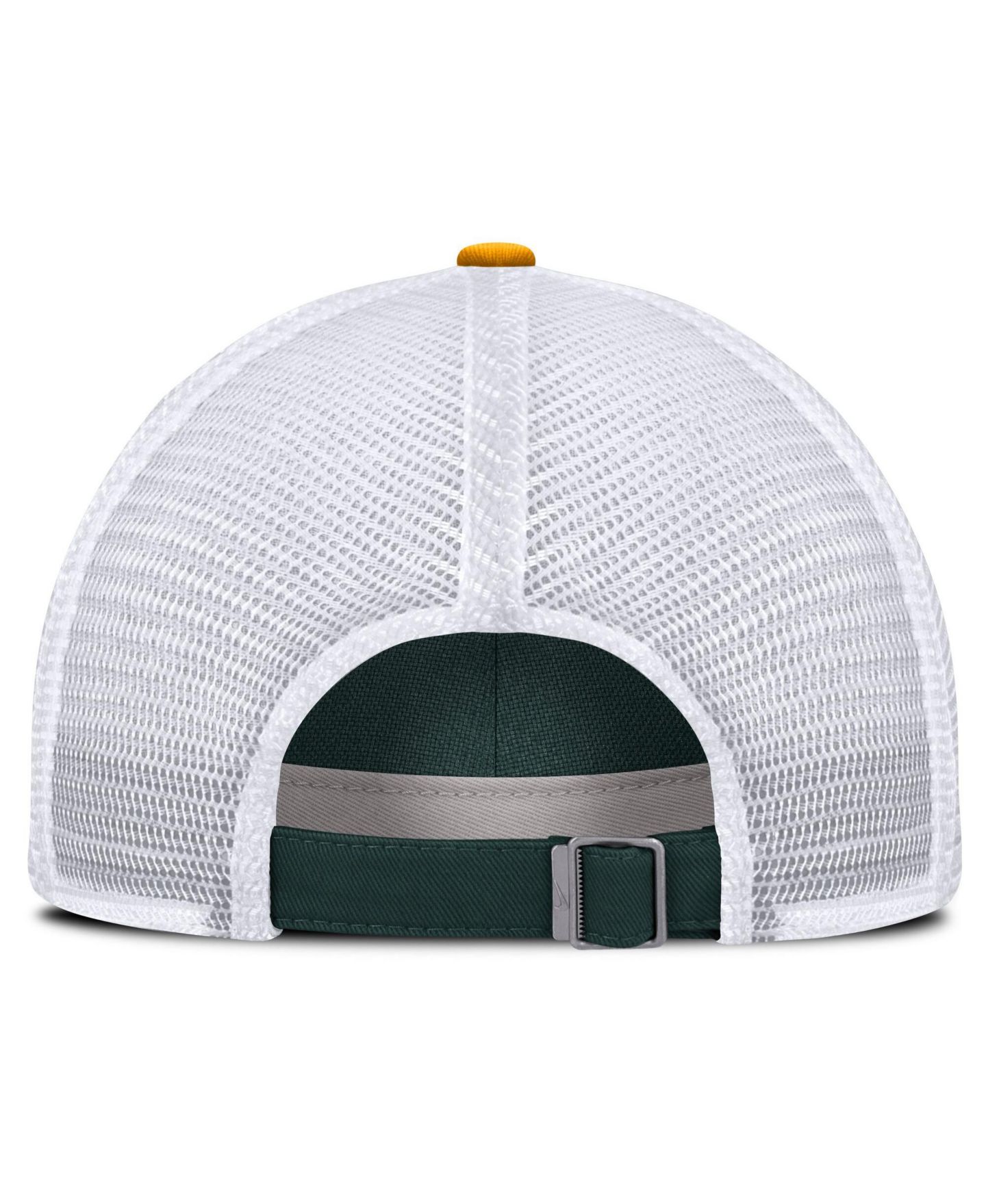 Мужская кепка Nike Green Athletics Primetime Club Adjustable Trucker Hat — фото 4