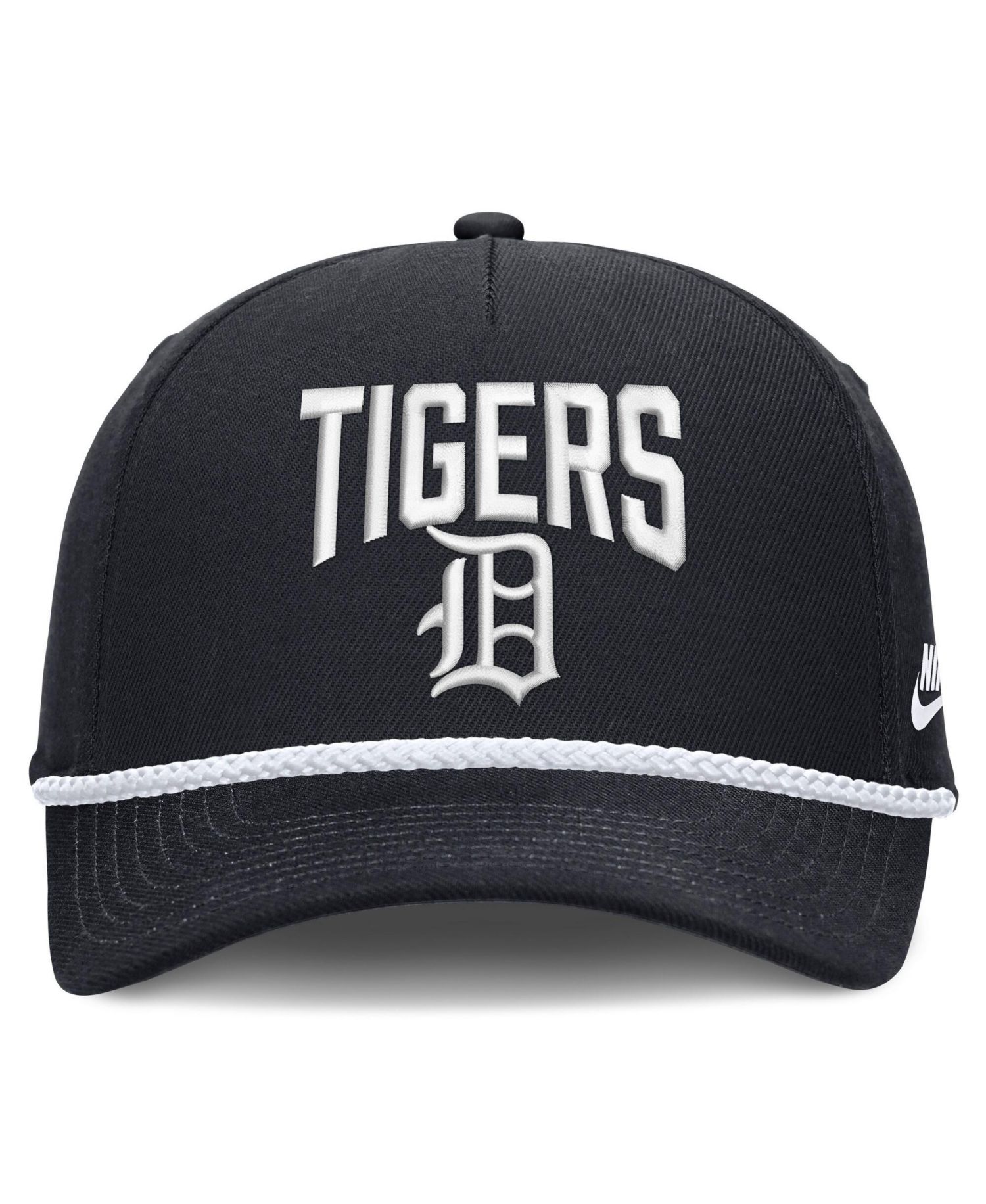 Men's Navy Detroit Tigers Cooperstown Rise Adjustable Hat