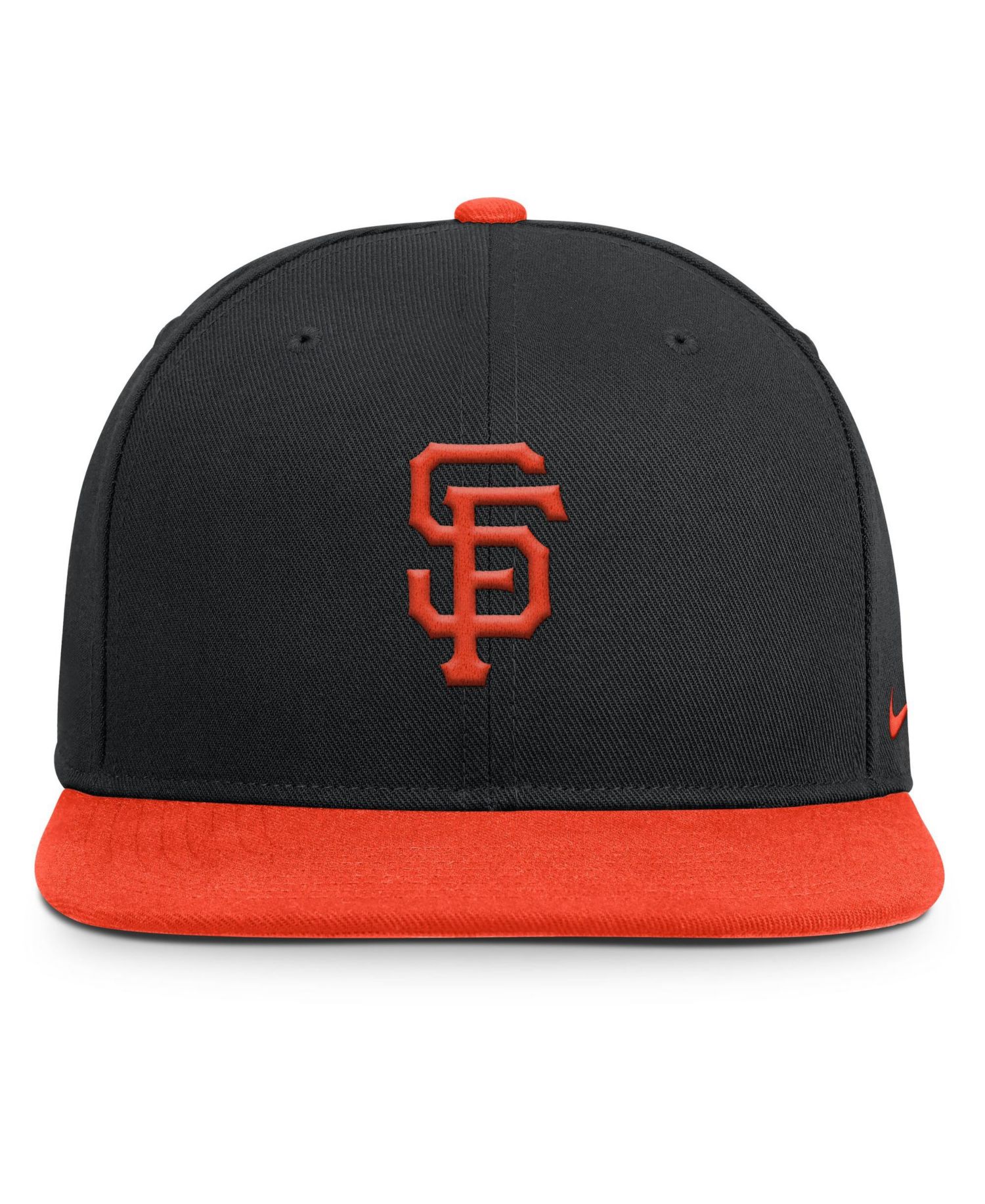 Men's Black/Orange San Francisco Giants Primetime Pro Dri-FIT snapback Hat