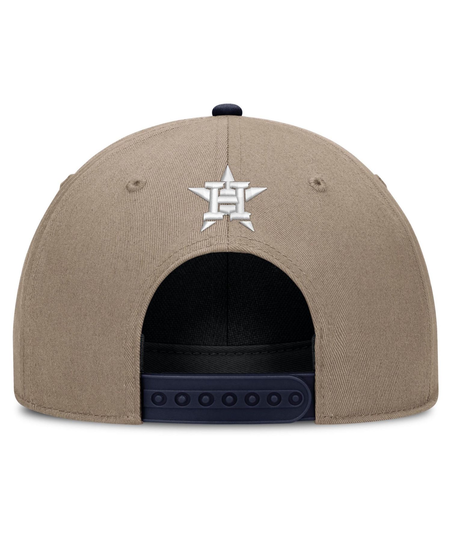 Men's Khaki Houston Astros Father's Day Rope Rise Adjustable Hat