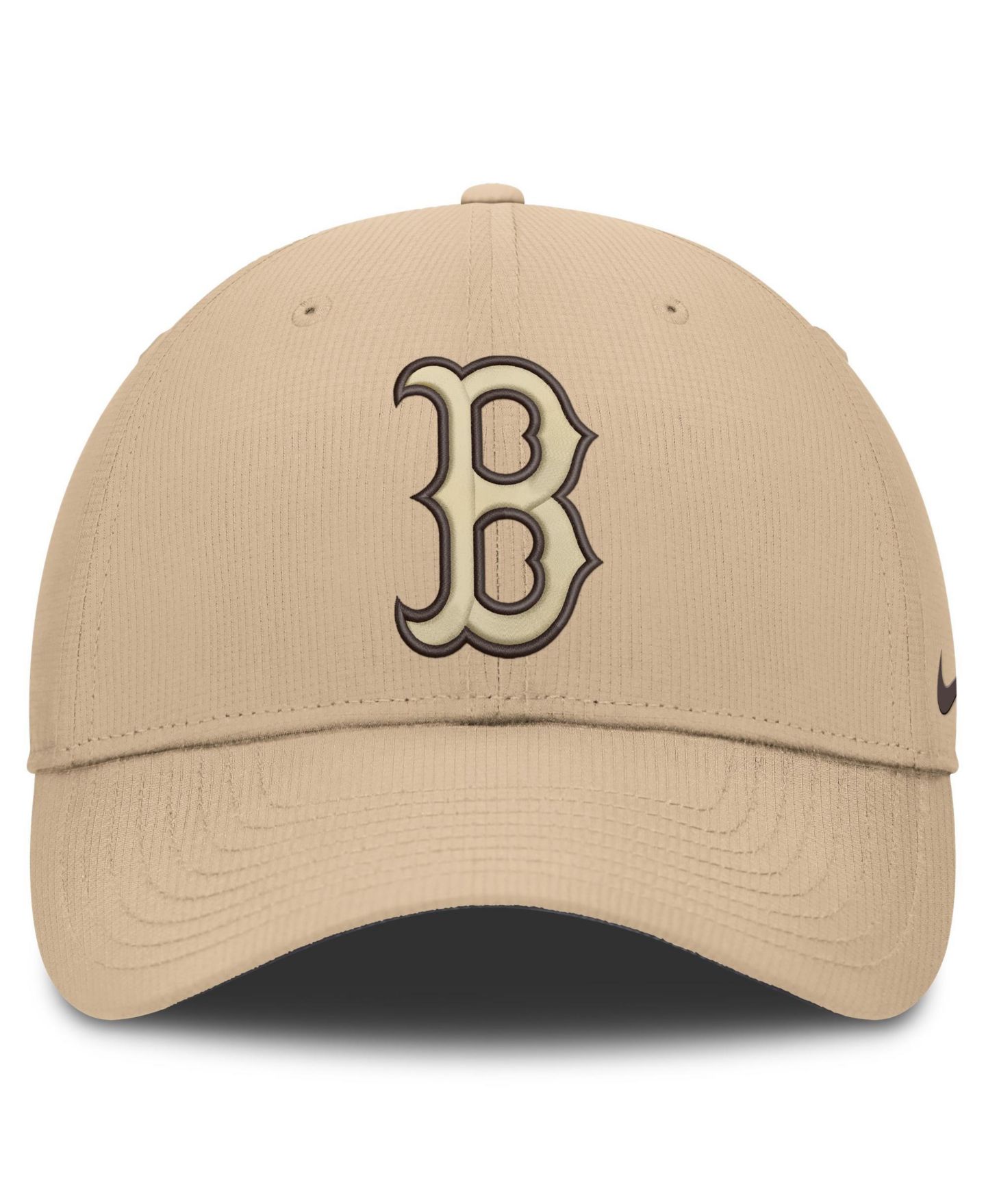 Мужская кепка Nike Khaki Boston Red Sox Desert Ripstop Club Adjustable Hat — фото 2