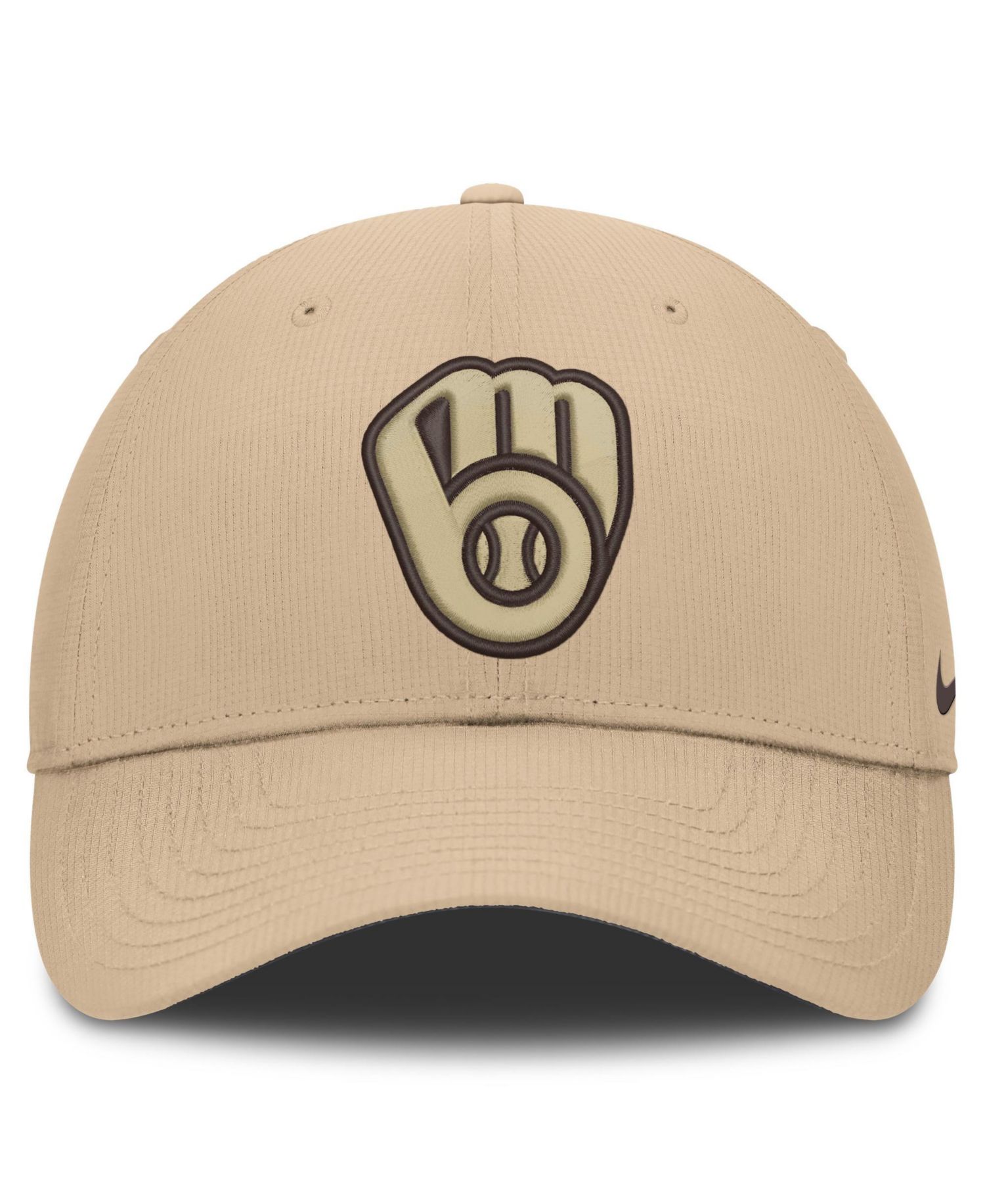 Men's Khaki Milwaukee Brewers Desert Ripstop Club Adjustable Hat
