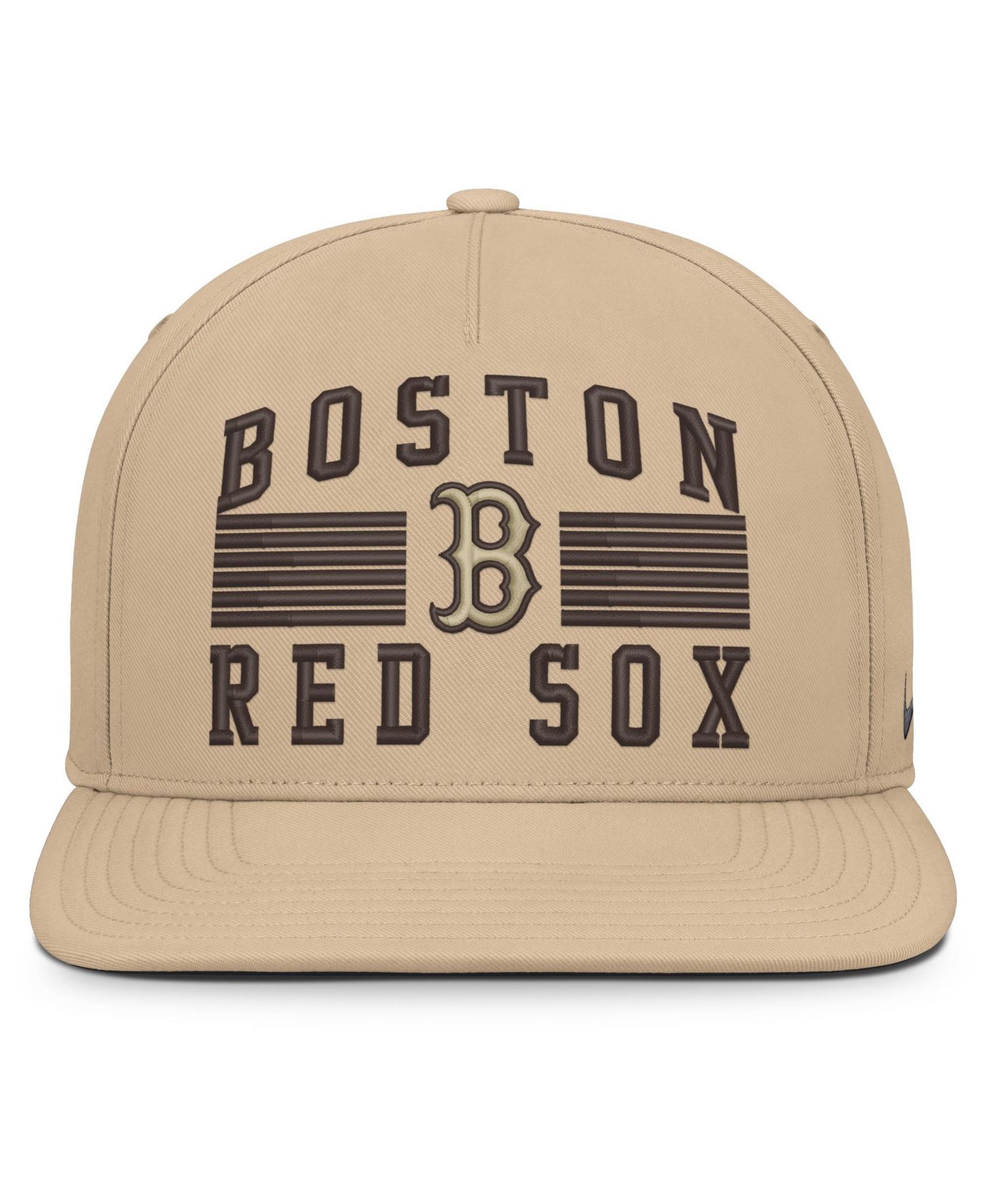 Men's Khaki Boston Red Sox Desert Pro AeroBill Dri-FIT snapback Hat