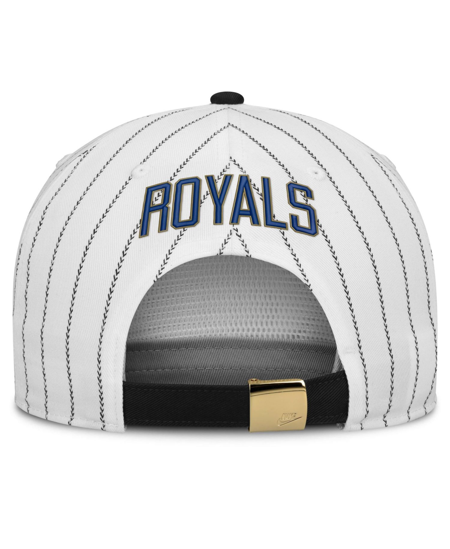 Men's White/Black Kansas City Royals Cooperstown Collection Pro Adjustable Hat