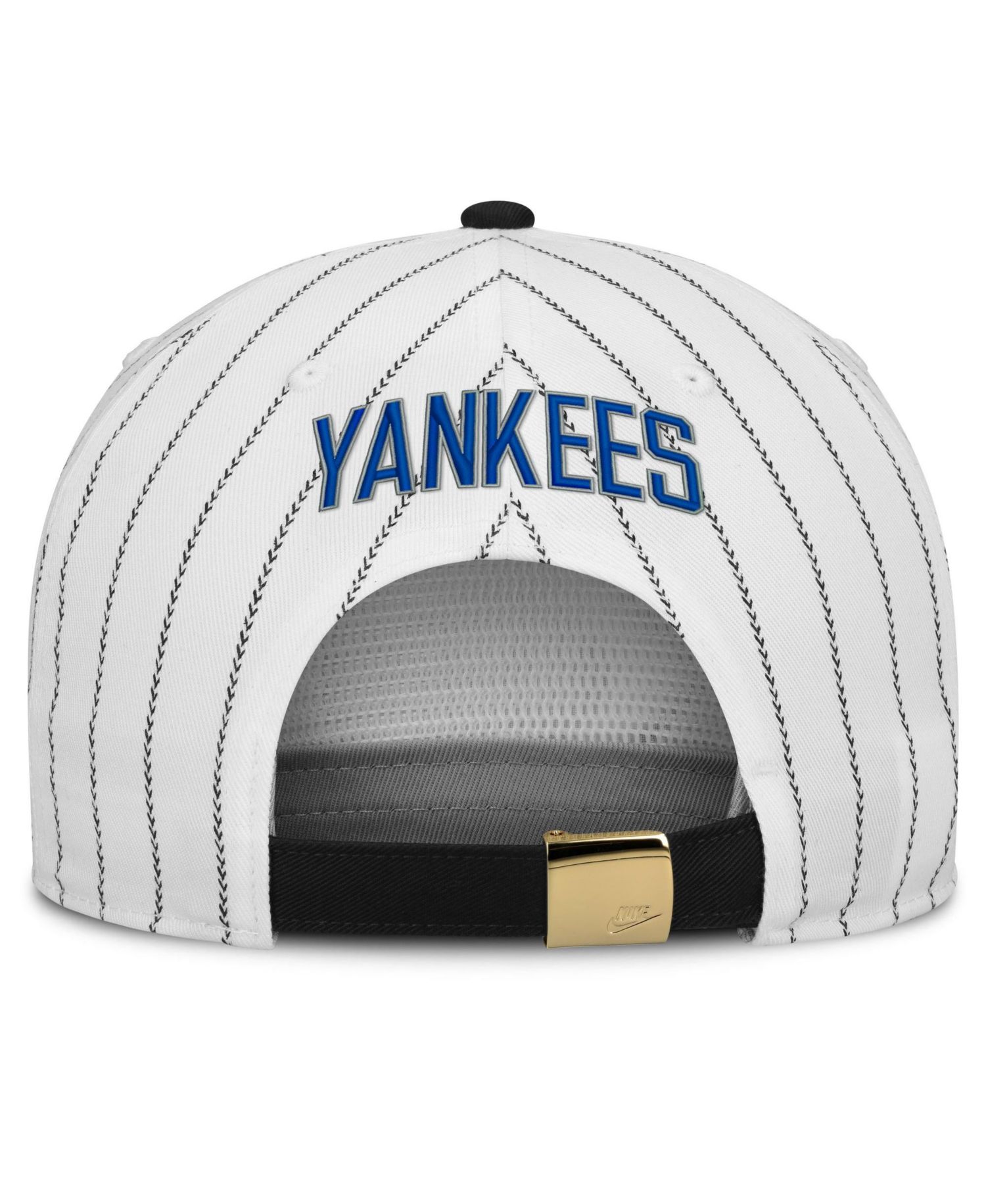 Men's White/Black New York Yankees Cooperstown Collection Pro Adjustable Hat